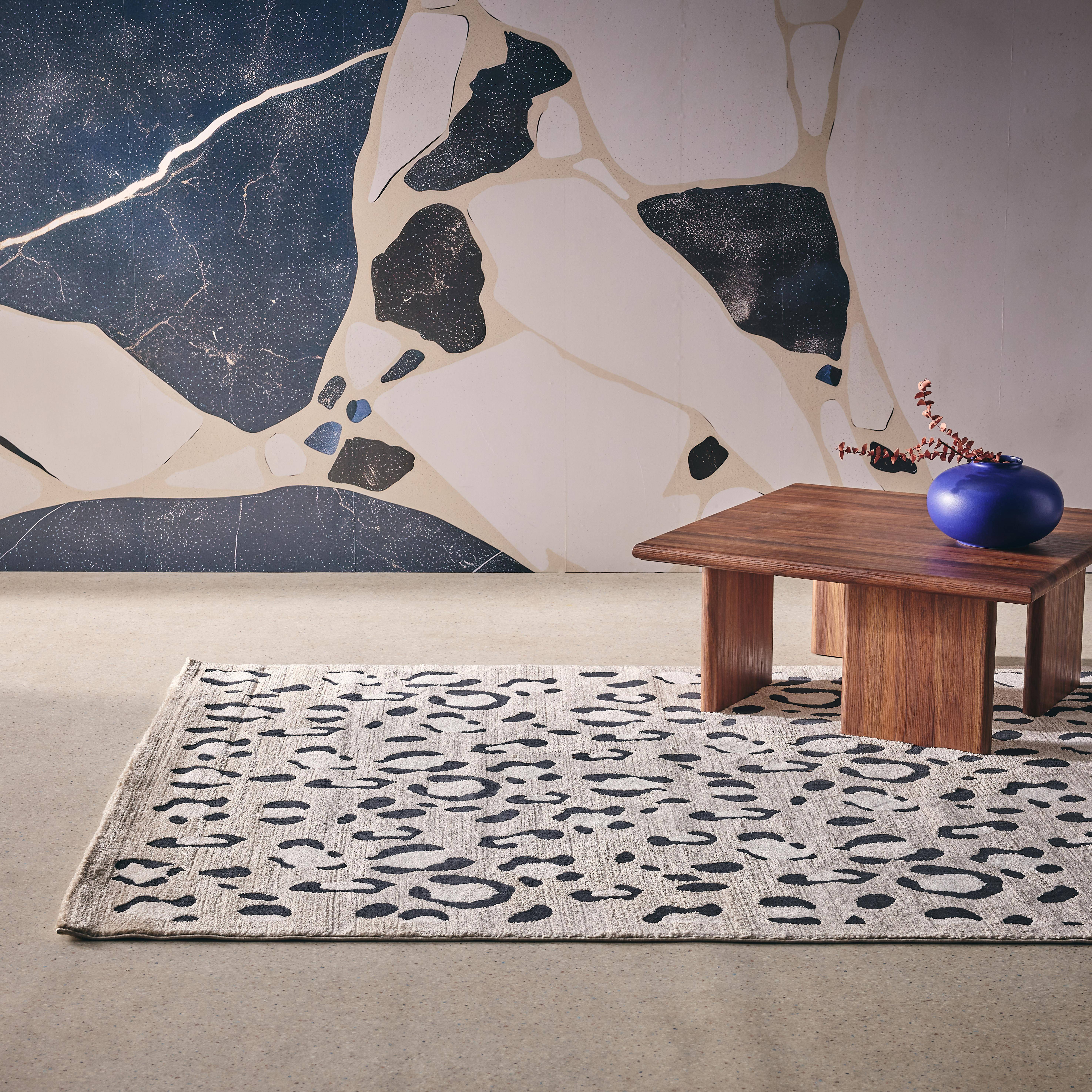 Beige binnentapijt met luipaardmotief 200 x 290 cm - Jack Photo4