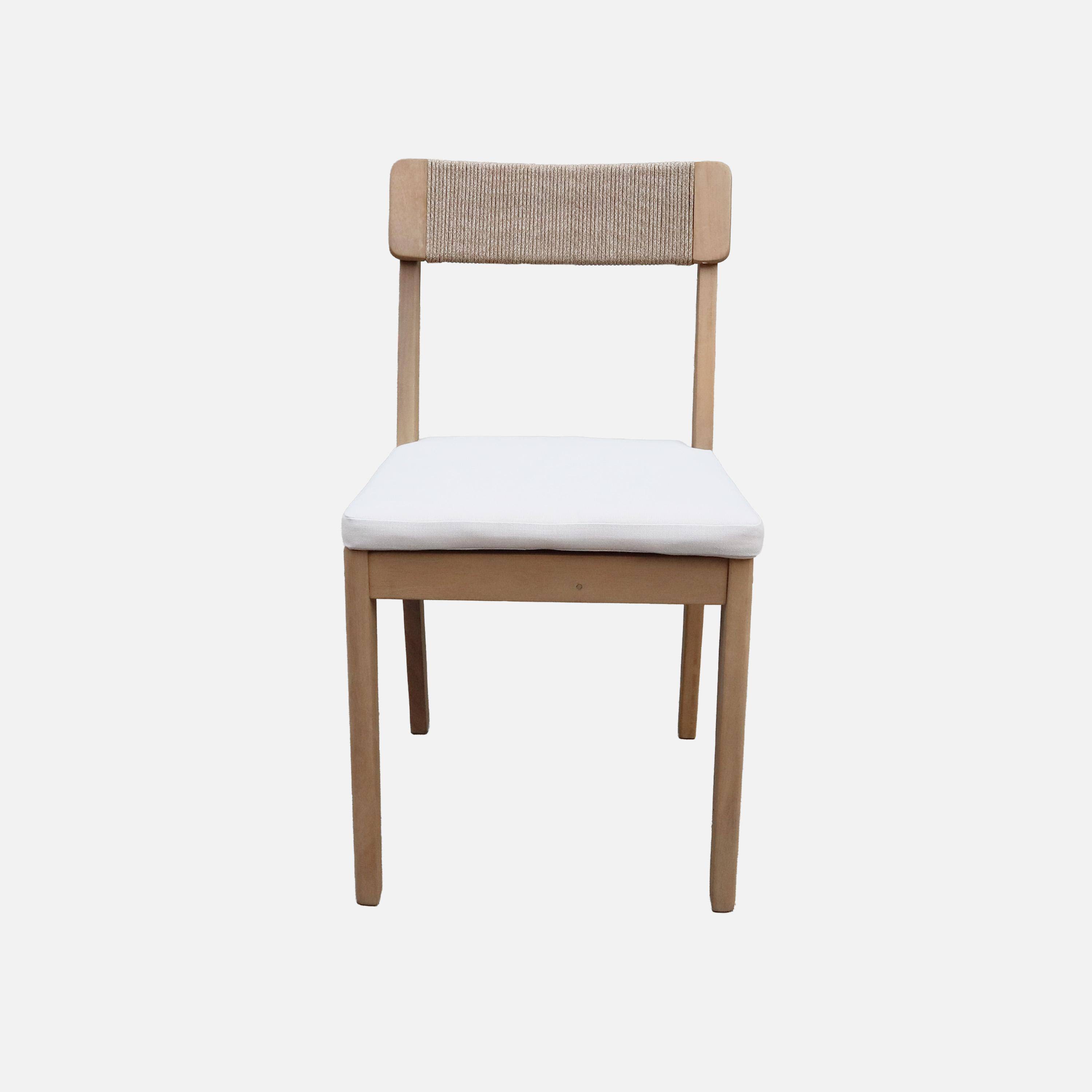 Lot de 2 chaises de jardin acacia et cordage naturel - Anaki,sweeek,Photo3