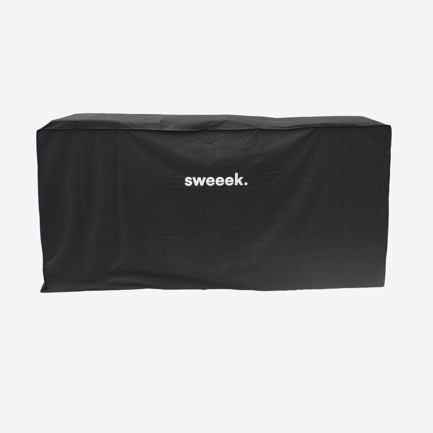 Capa de proteção para churrasqueira Preto - 224x59x105 cm Photo2