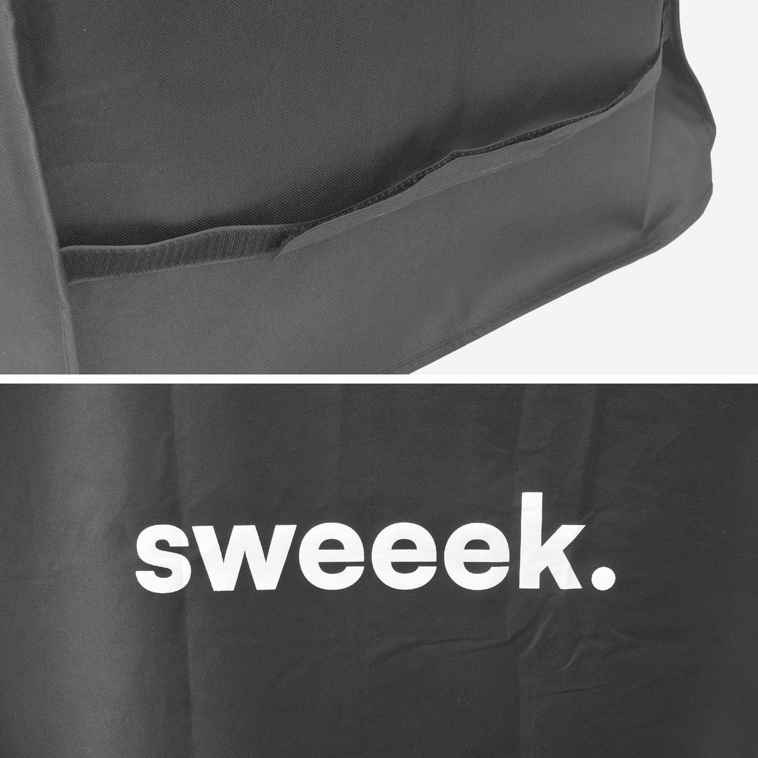 Capa de proteção para churrasqueira Preto - 224x59x105 cm,sweeek,Photo3