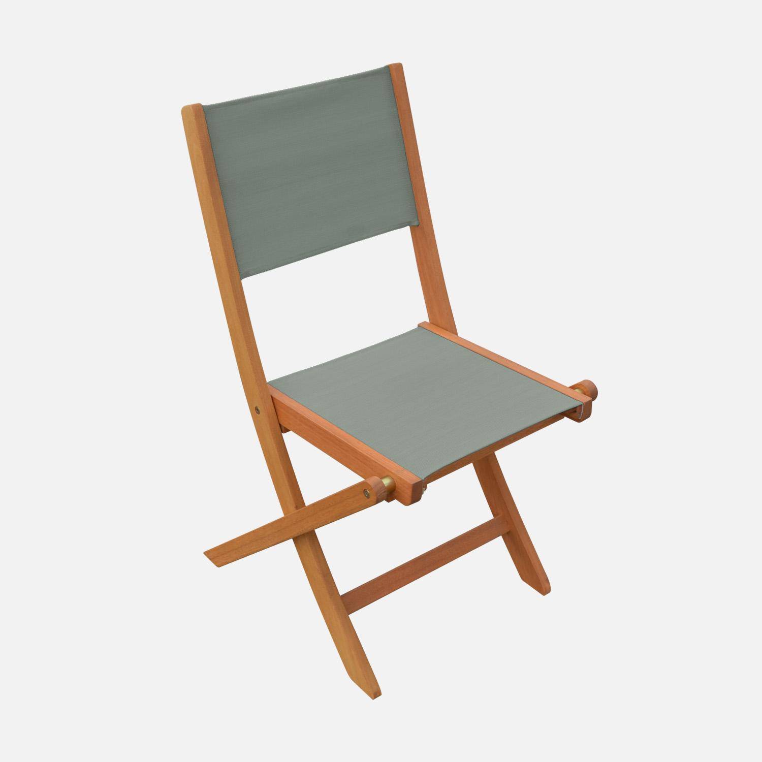 Mesa de jardim extensível em madeira de eucalipto com 12 cadeiras Natural - 300x110x75 cm,sweeek,Photo3