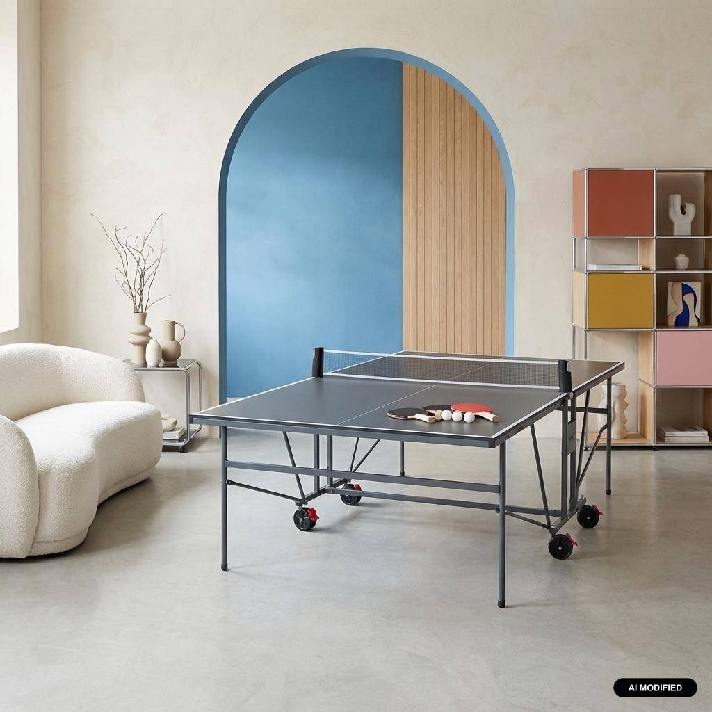 Mesa de ping pong interior 