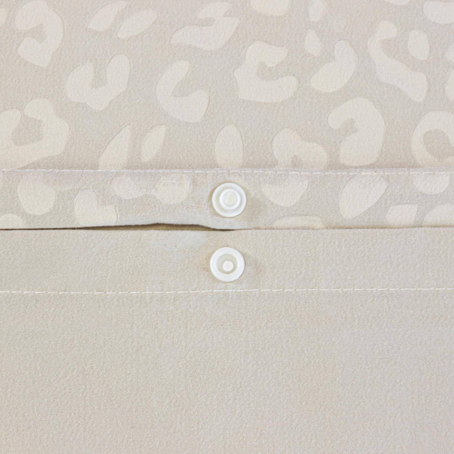 Wendebettwäsche aus Polyester für 2 Personen mit Leopardenmuster 240 x 220 cm - Sophie Photo5