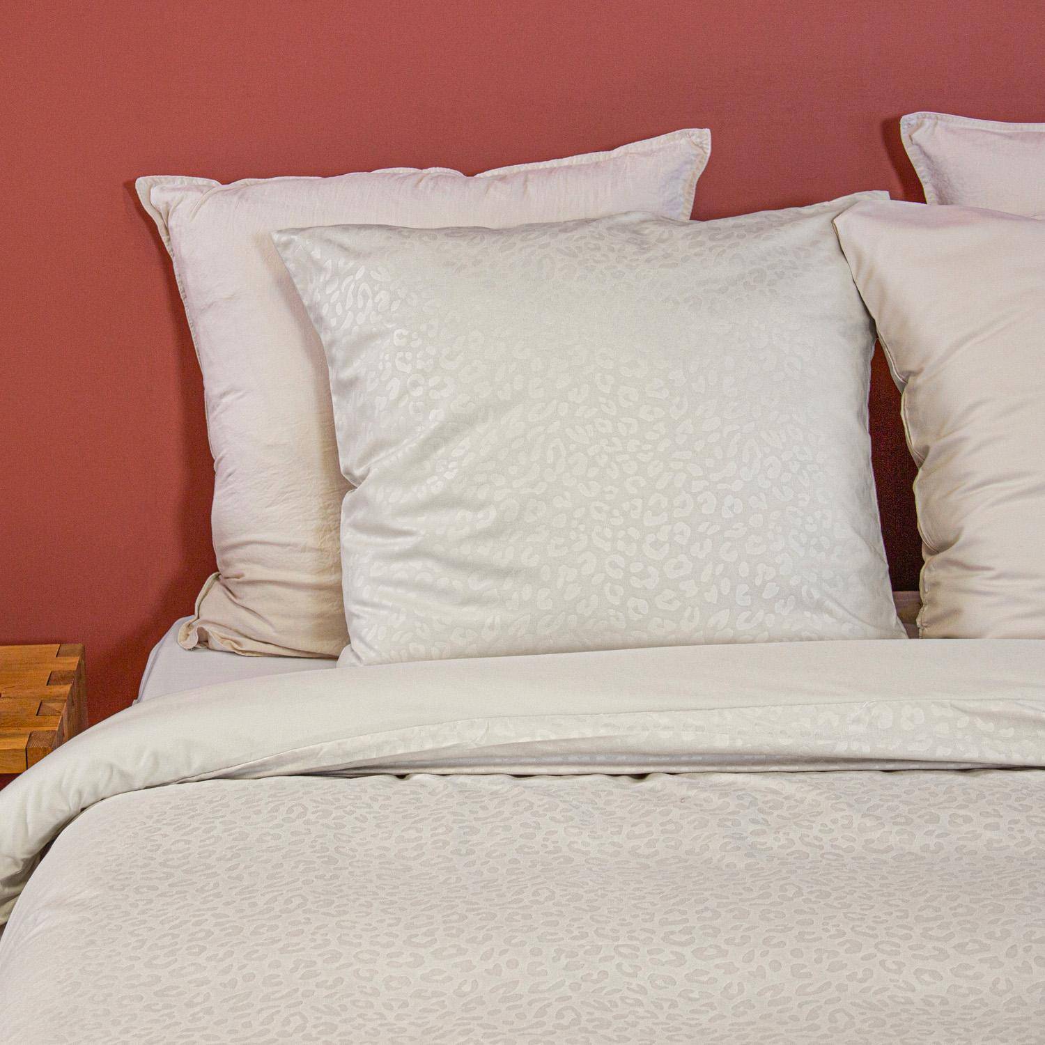 Wendebettwäsche aus Polyester für 2 Personen mit Leopardenmuster 240 x 220 cm - Sophie,sweeek,Photo2