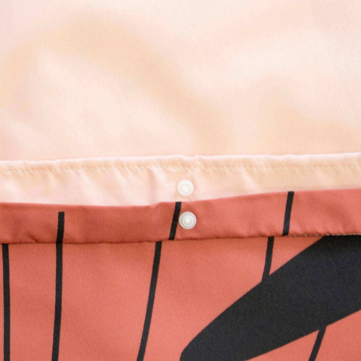 Parure de lit microfibre réversible imprimé panda 1 place 140x200cm - Raphael Photo3