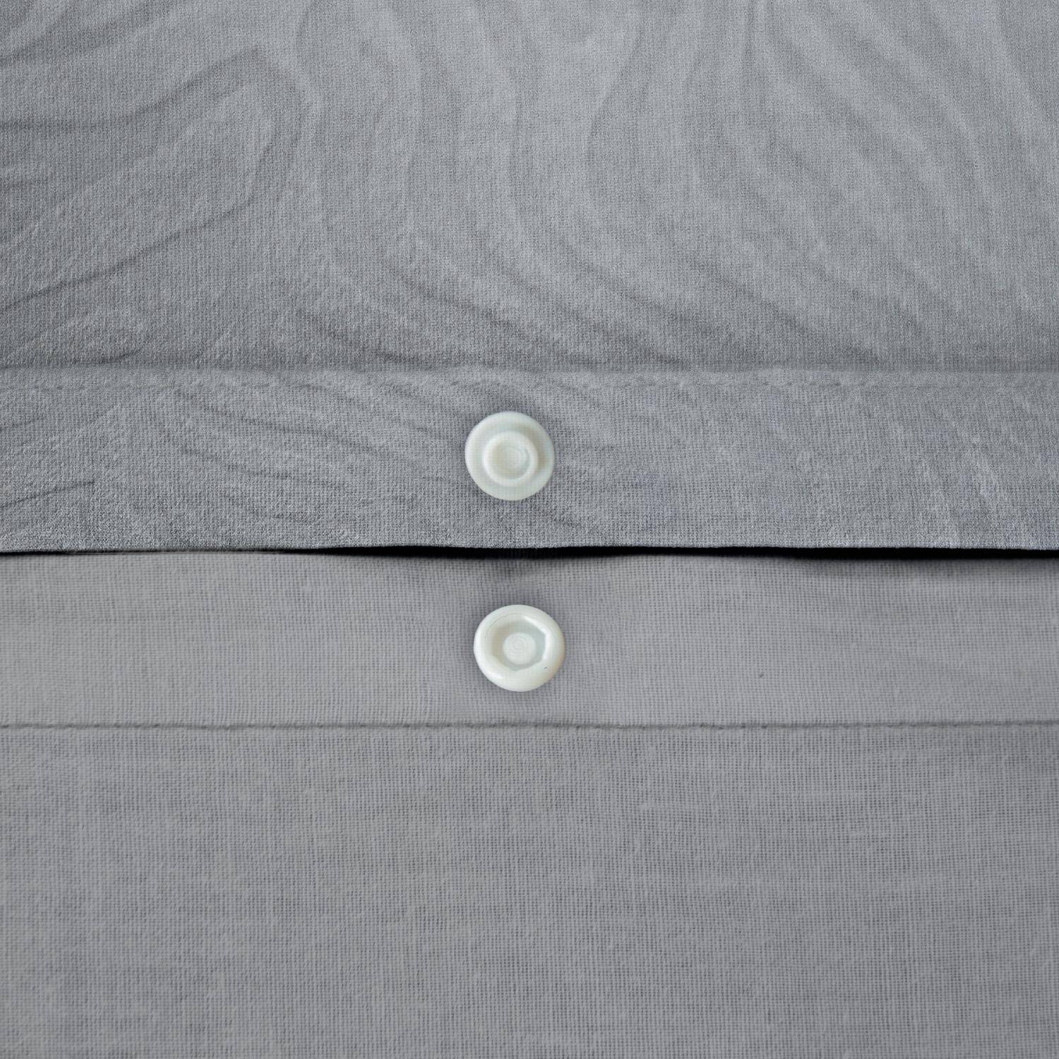 Roupa  de cama de poliéster reversível com estampa de zebra para 2 lugares - 240x220x0.5 cm Photo4