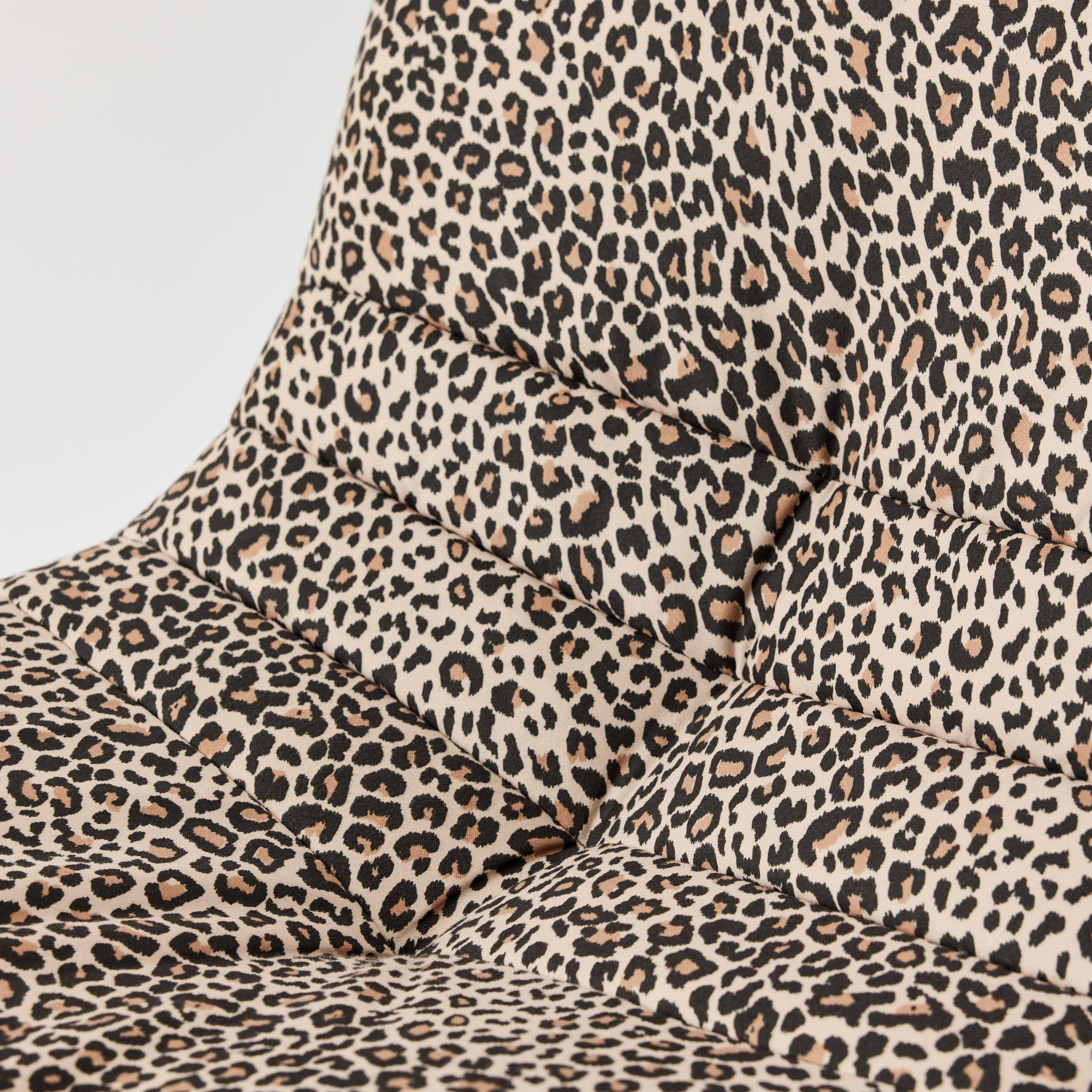 Sessel ohne Armlehne Bezug mit Leopardenmuster - Sokol Photo8