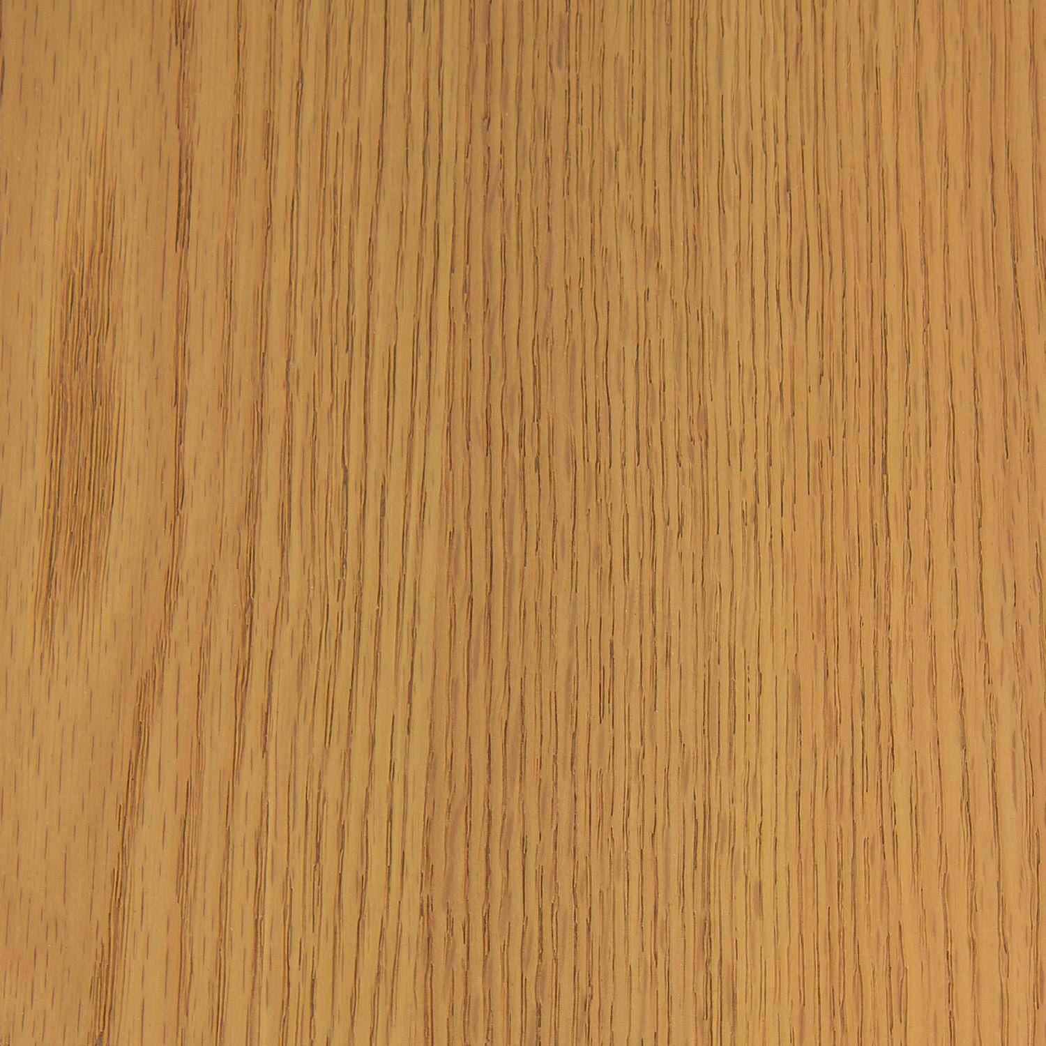 Console ovale bois d'hévéa placage chêne chêne - Gabrielle Photo4