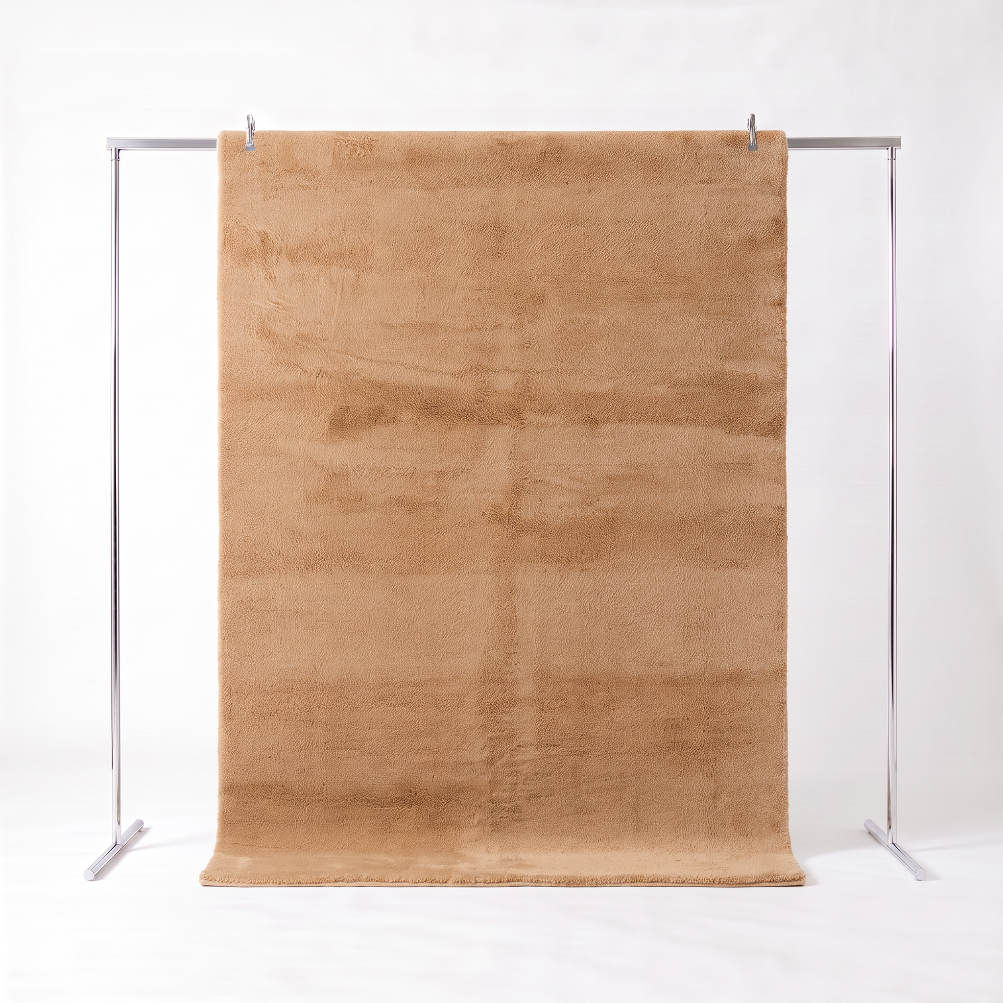 Tapis intérieur uni beige 120x160cm - Oscaria Photo1