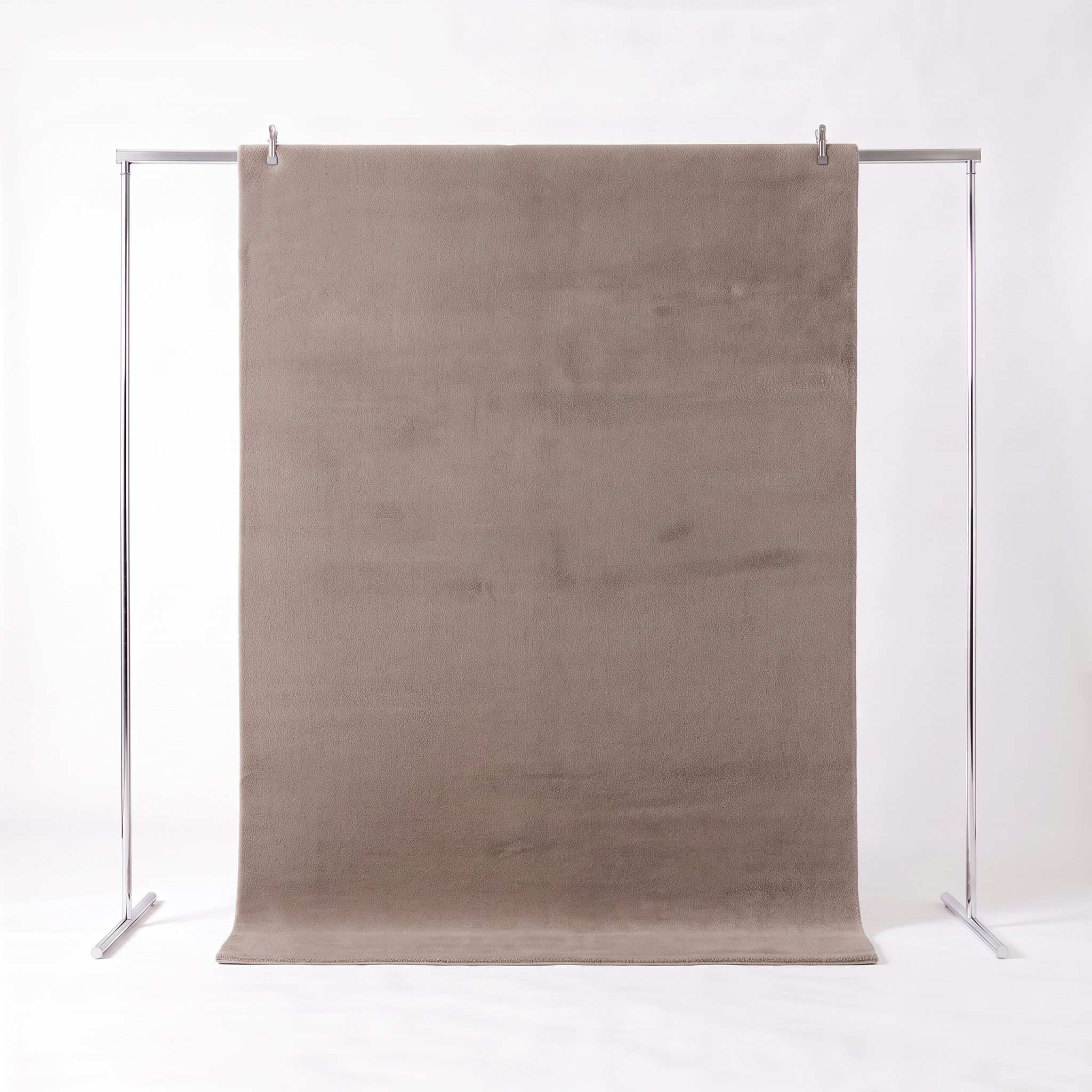 Tapis intérieur uni gris 120x160cm - Oscaria Photo1
