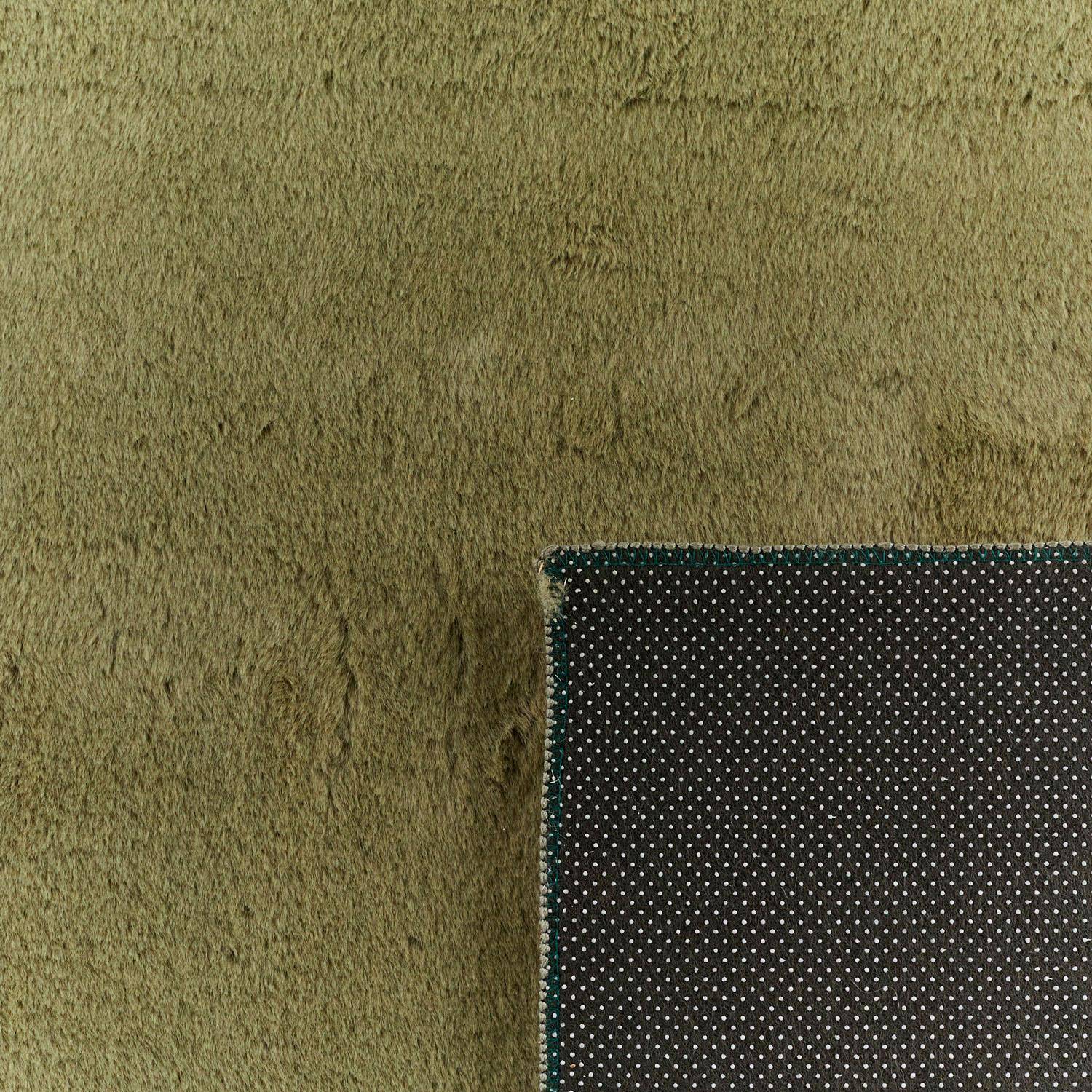 Tapis intérieur uni vert 120x160cm - Oscaria,sweeek,Photo4