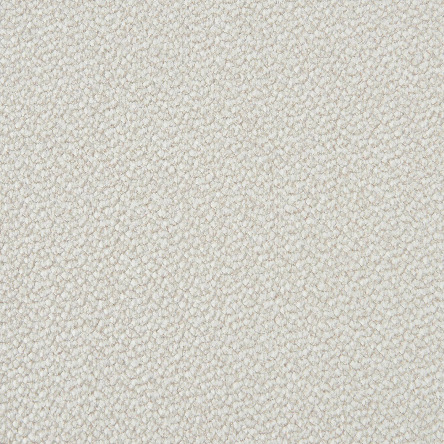 Canapé virgule organique 3 places tissu chenille blanc - Curv Photo4