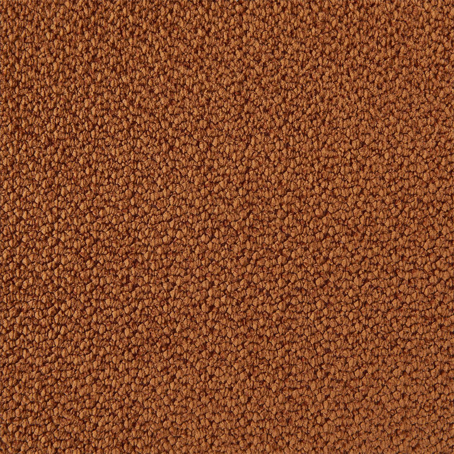 Canapé virgule organique 3 places tissu chenille terracotta - Curv,sweeek,Photo4