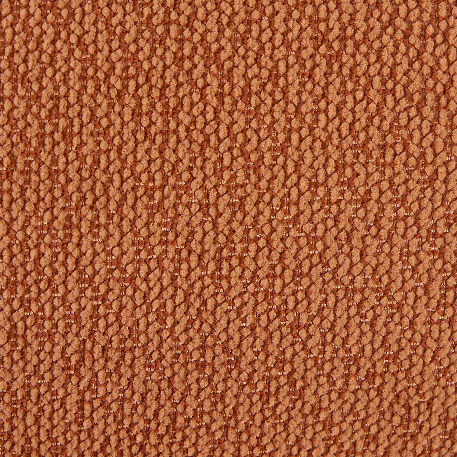 Chauffeuse tissu chenille 1 place terracotta - Dario Photo5