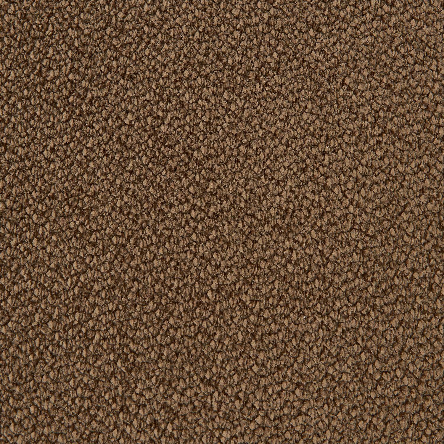 Canapé modulable tissu chenille 3 places marron - Movi Photo5