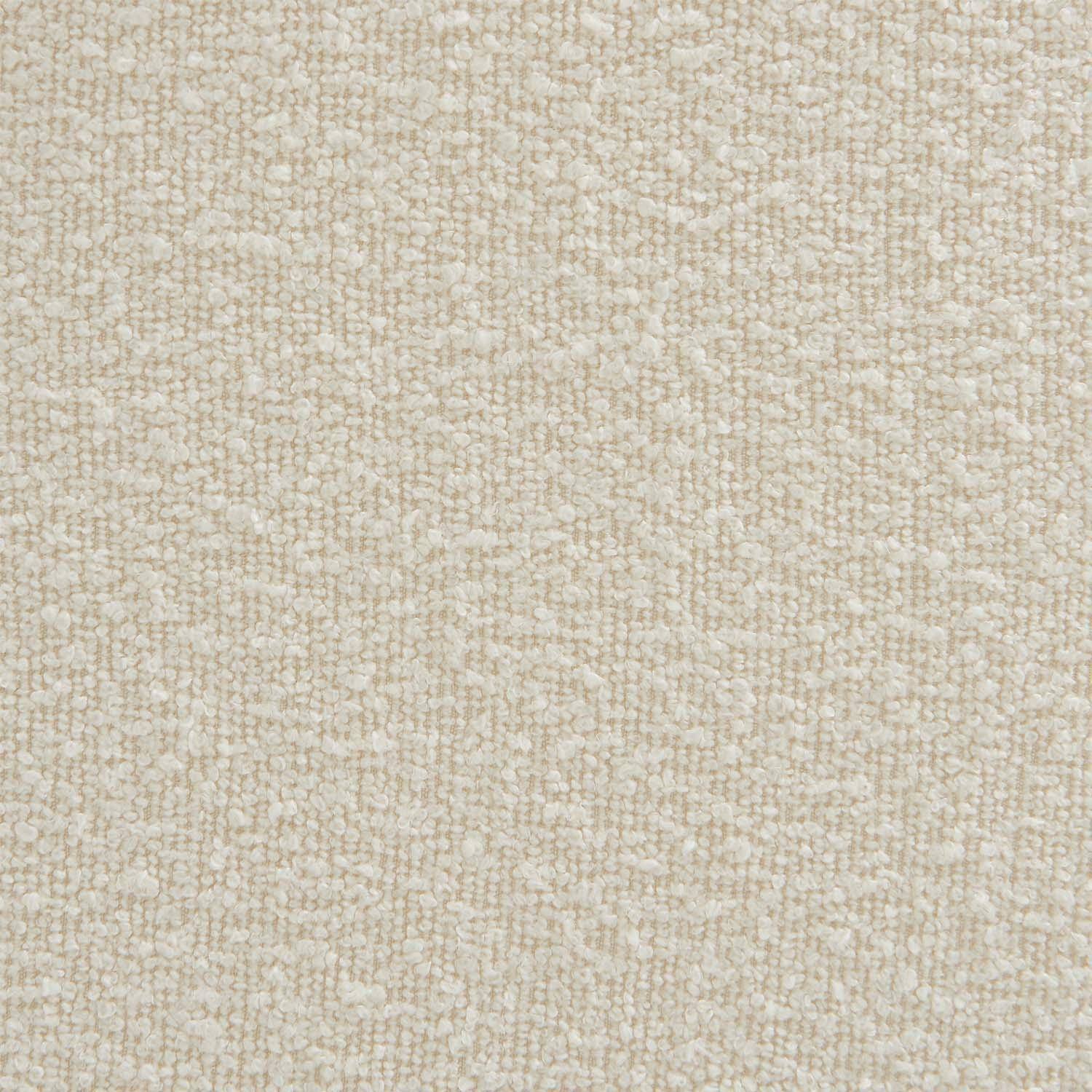 Chauffeuse bouclette texturée 2 places blanc cassé - Boni Photo5