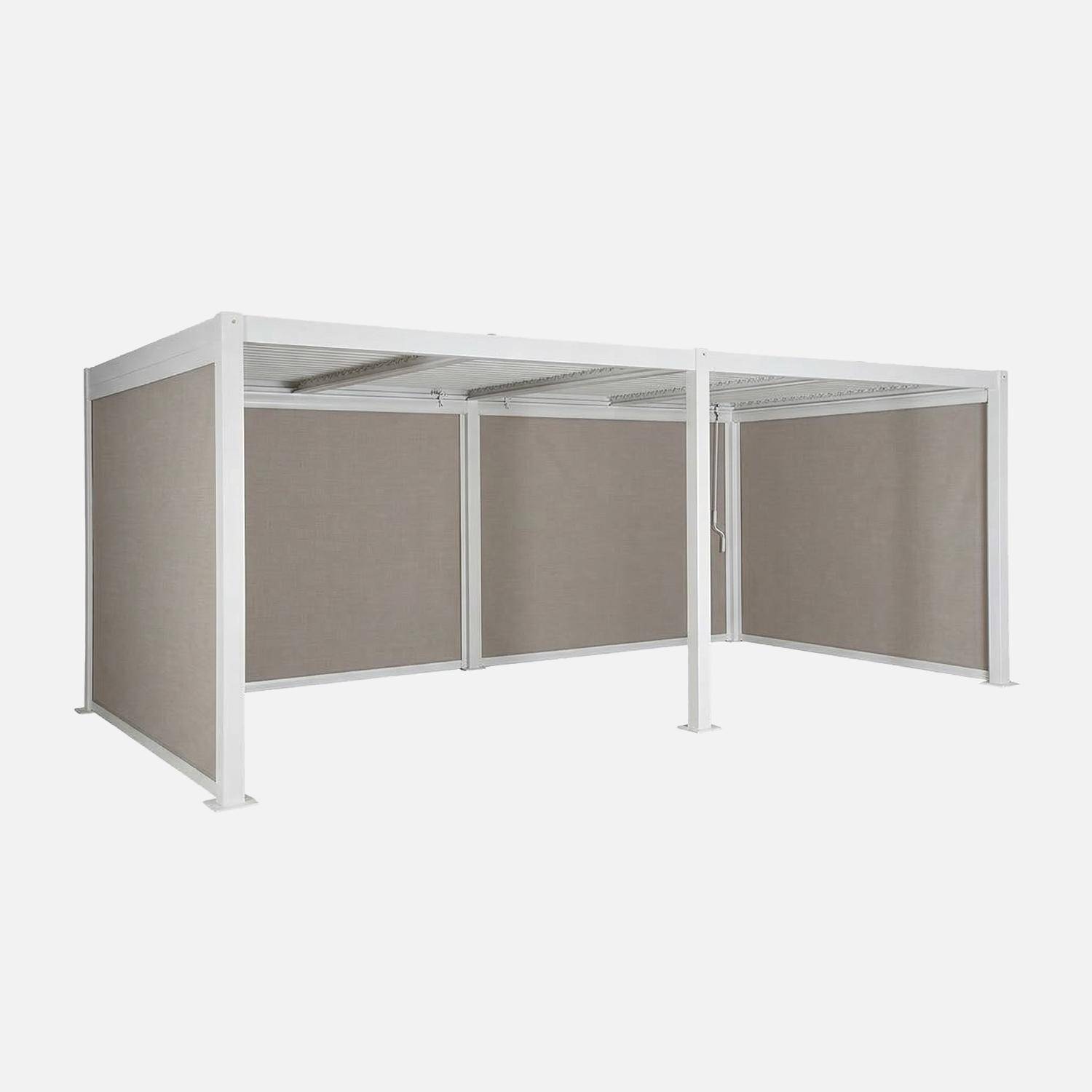 Palace 3x6m + 4 Markisen 3m