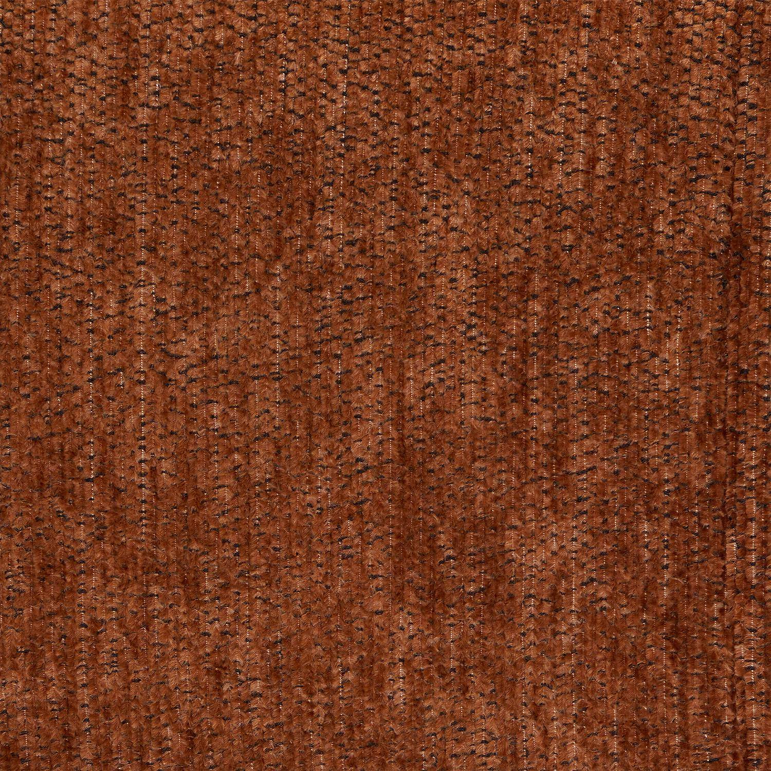 Sillón convertible de tela chenilla con patas de madera Terracota - 77x91x83 cm Photo5