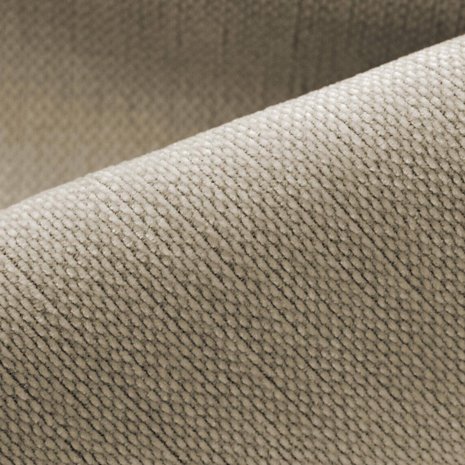 Canapé lit convertible 3 places tissu chenille beige avec matelas 10cm - Fabriqué en France - Nido Photo2