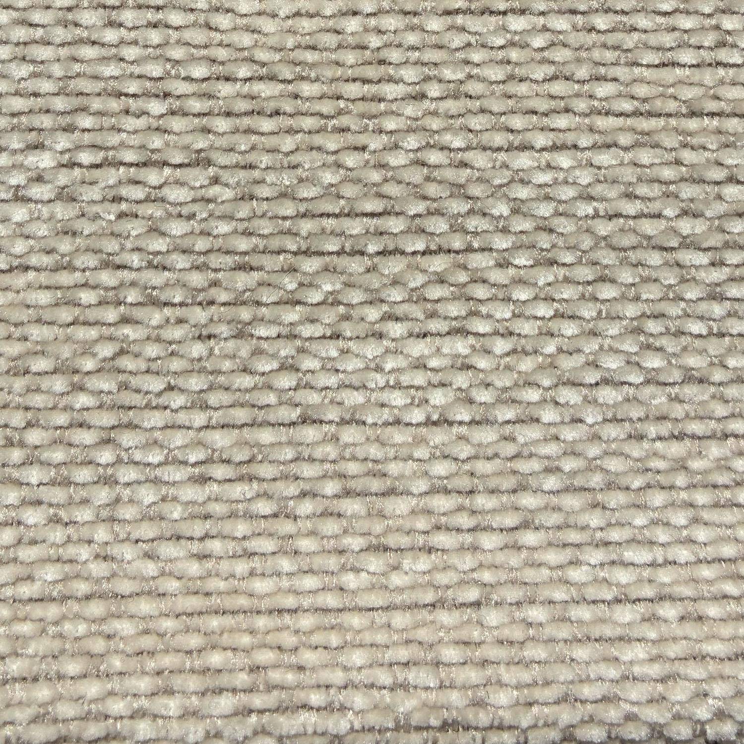 Rozkładana kanapa narożna 3-osobowa z beżowej tkaniny szenilowej - Theo Photo6