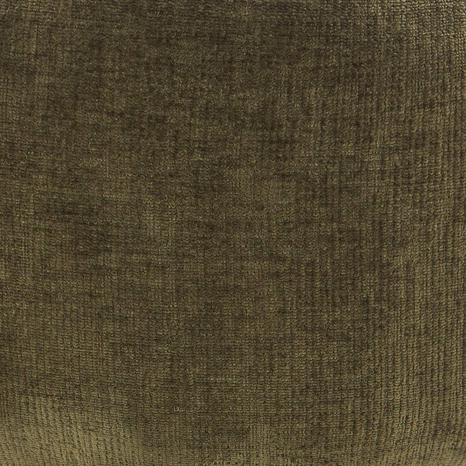 Poltrona girevole 180° in tessuto di cotone Verde kaki - 69x64x80.5 cm Photo4