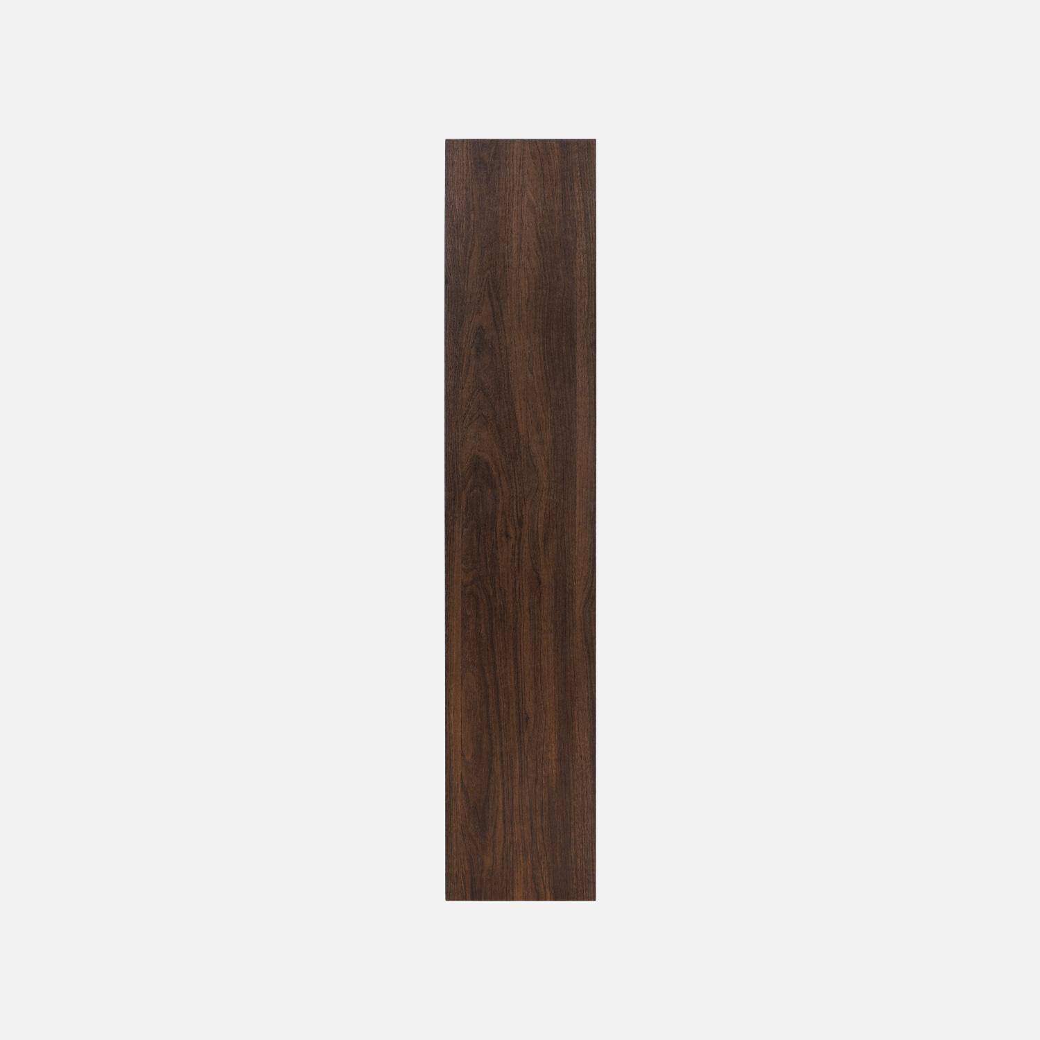 Sapateira com efeito madeira com 3 gavetas, Shooz, Madeira de nogueira, 60x23.5x119.5 cm,sweeek,Photo8