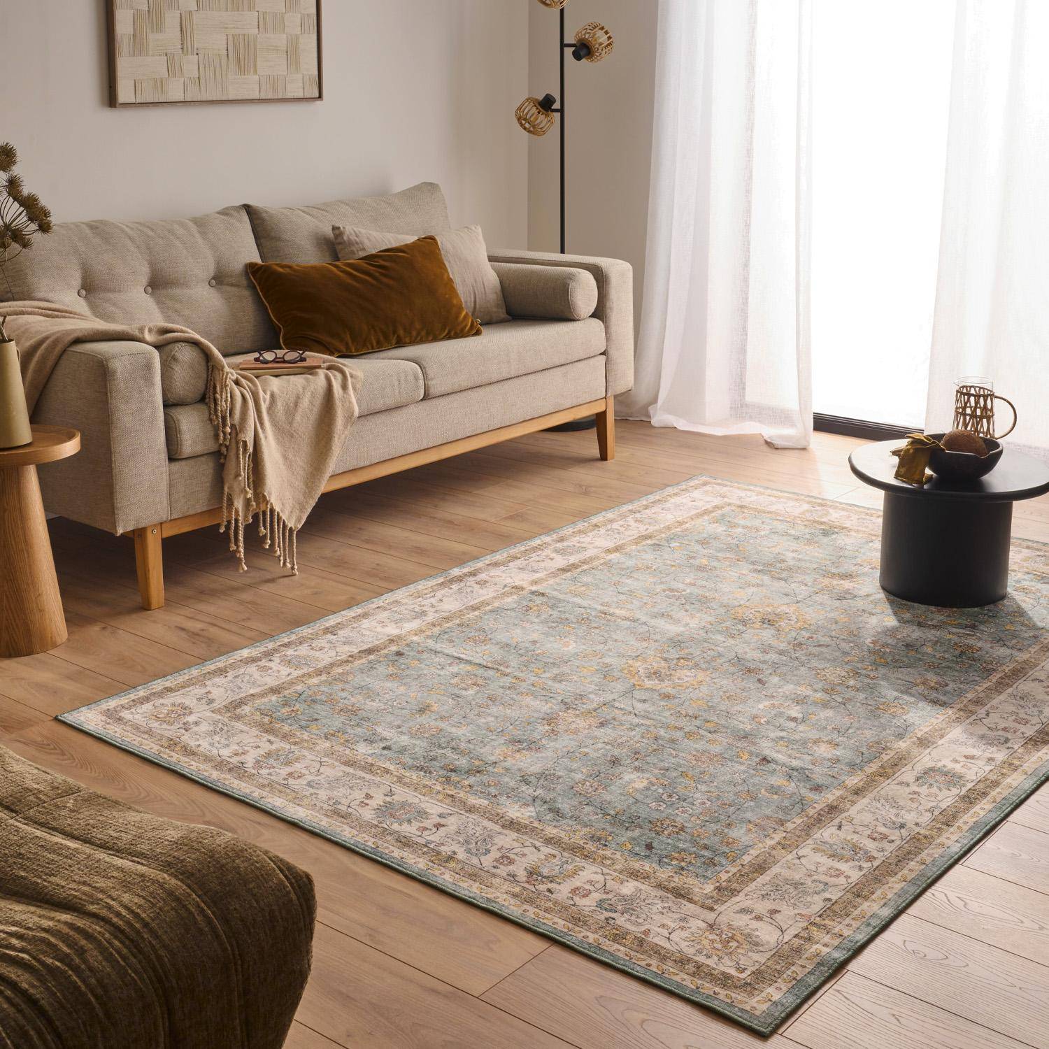 Tapis intérieur motif persan multicolore 120x160cm - Liv,sweeek,Photo3