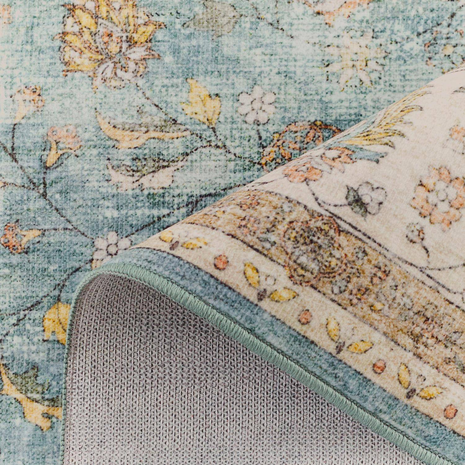 Alfombra interior diseño persa multicolor - 220x160x0.4 cm,sweeek,Photo3