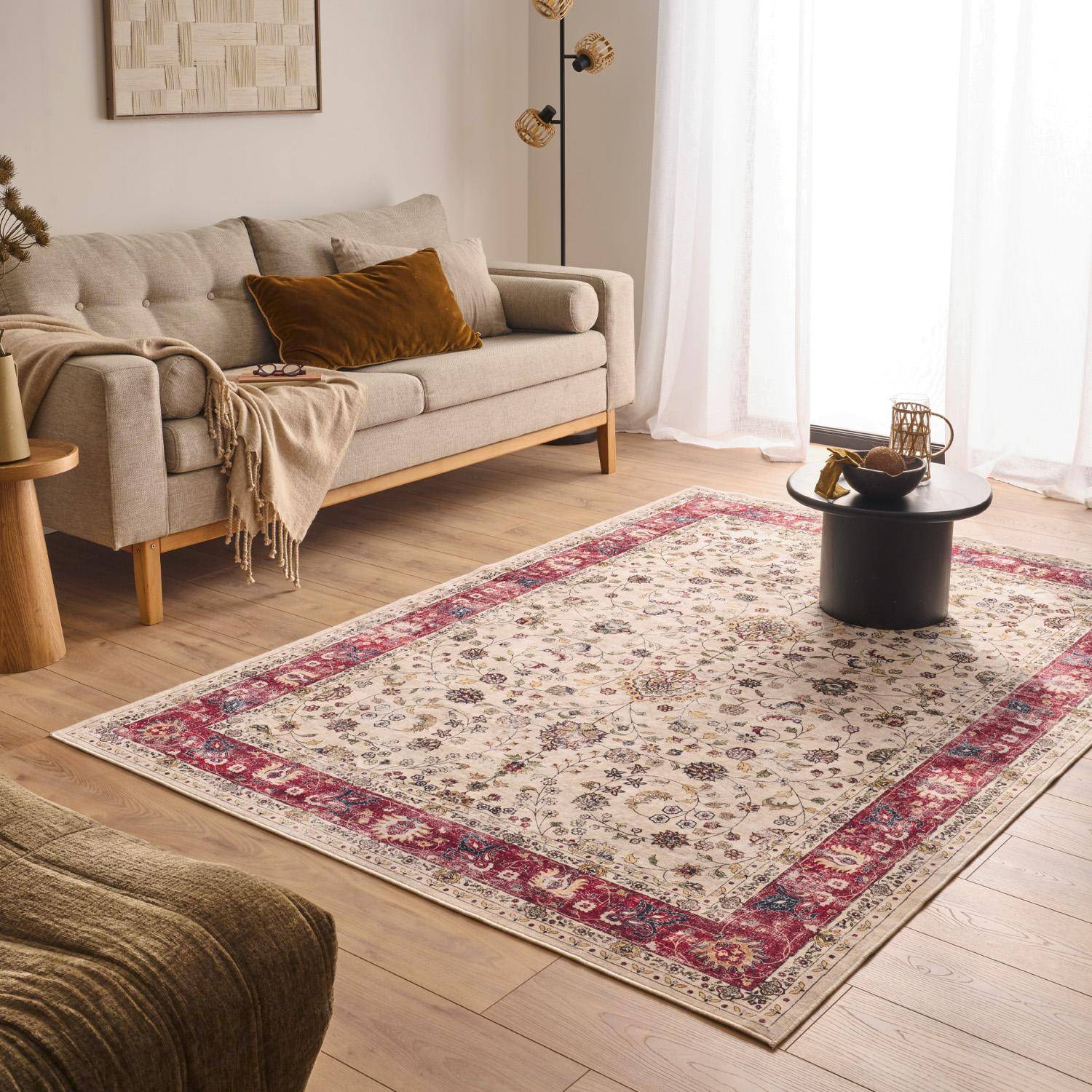 Tapis intérieur motif persan multicolore 120x160cm - Ivo,sweeek,Photo1