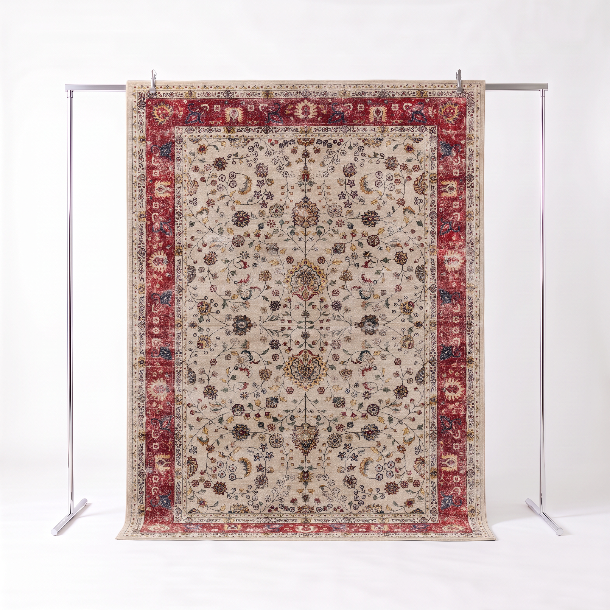 Binnenkleed met meerkleurig Perzisch motief 160x220cm - Ivo Photo1