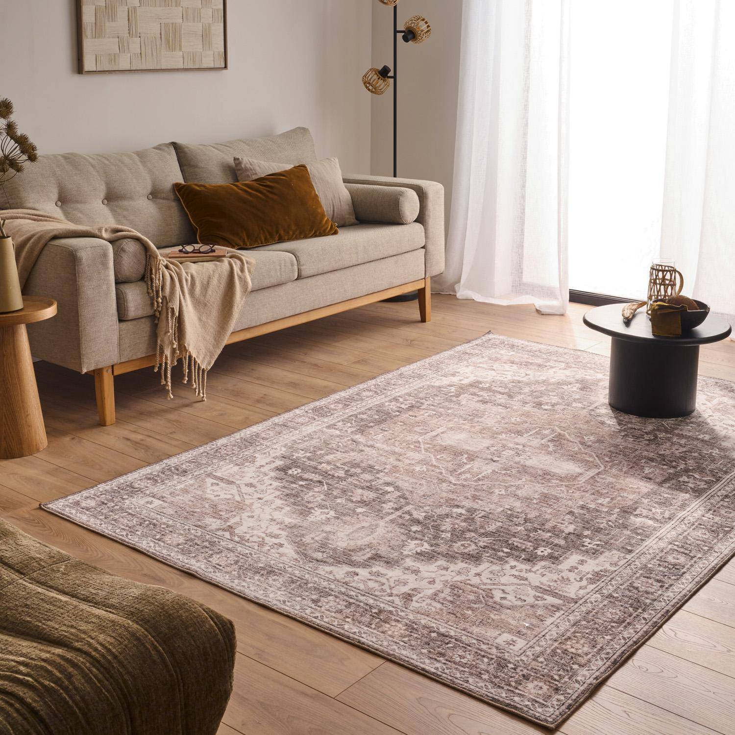 Tappeto da interno motivo persiano multicolore - 160x120x0.4 cm,sweeek,Photo1