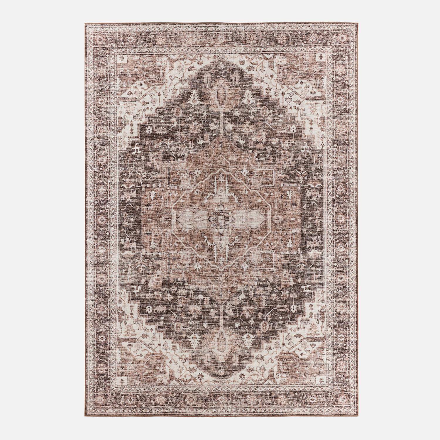 Tappeto da interno motivo persiano multicolore - 160x120x0.4 cm,sweeek,Photo2