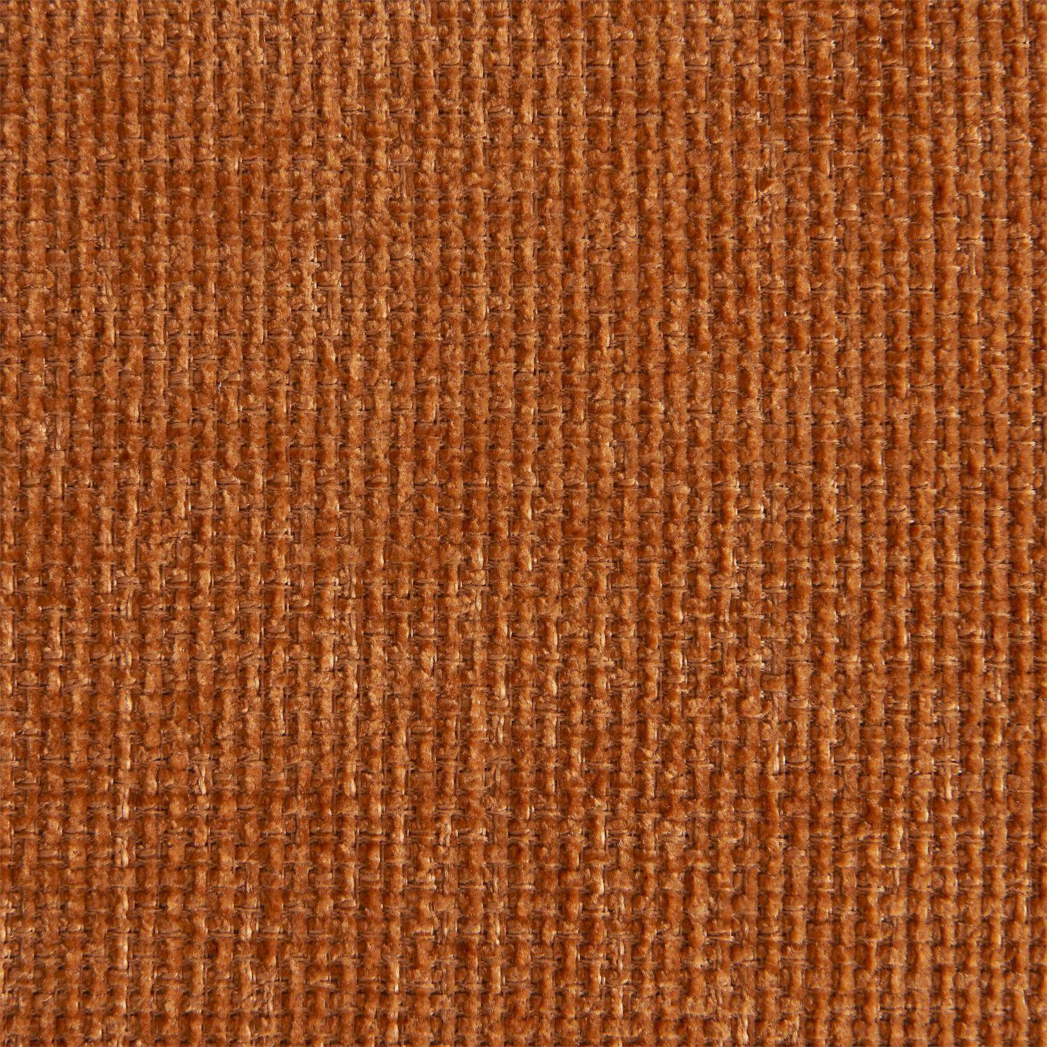 Fauteuil tissu pieds en bois d'hévéa 1 place rouille - Dany,sweeek,Photo6