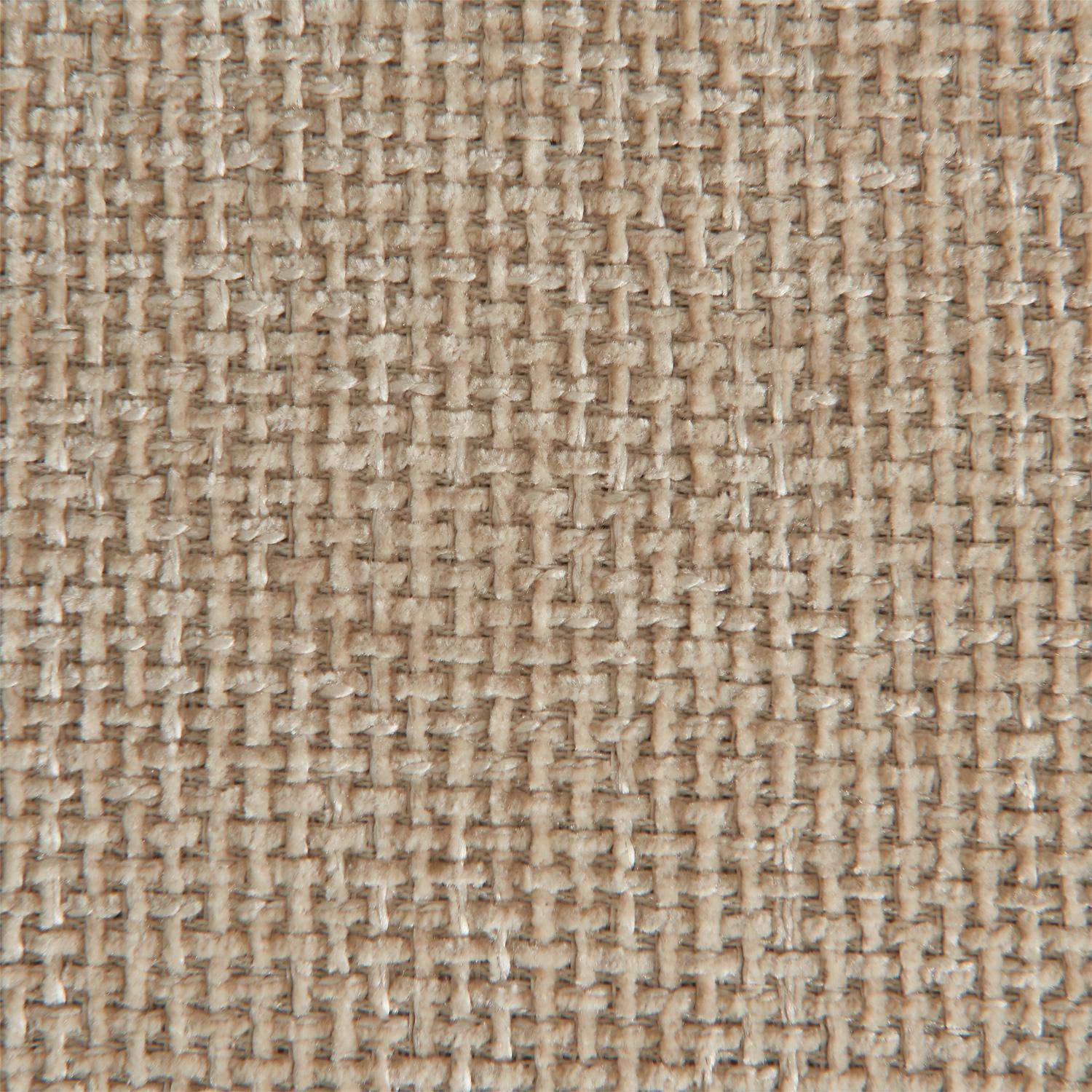 Fauteuil tissu pieds en bois d'hévéa 1 place beige - Dany,sweeek,Photo6