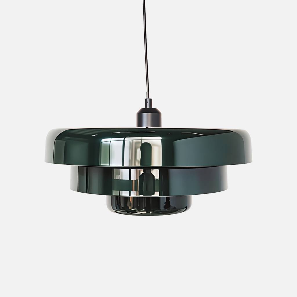 Suspension intérieur métal Ø35cm vert