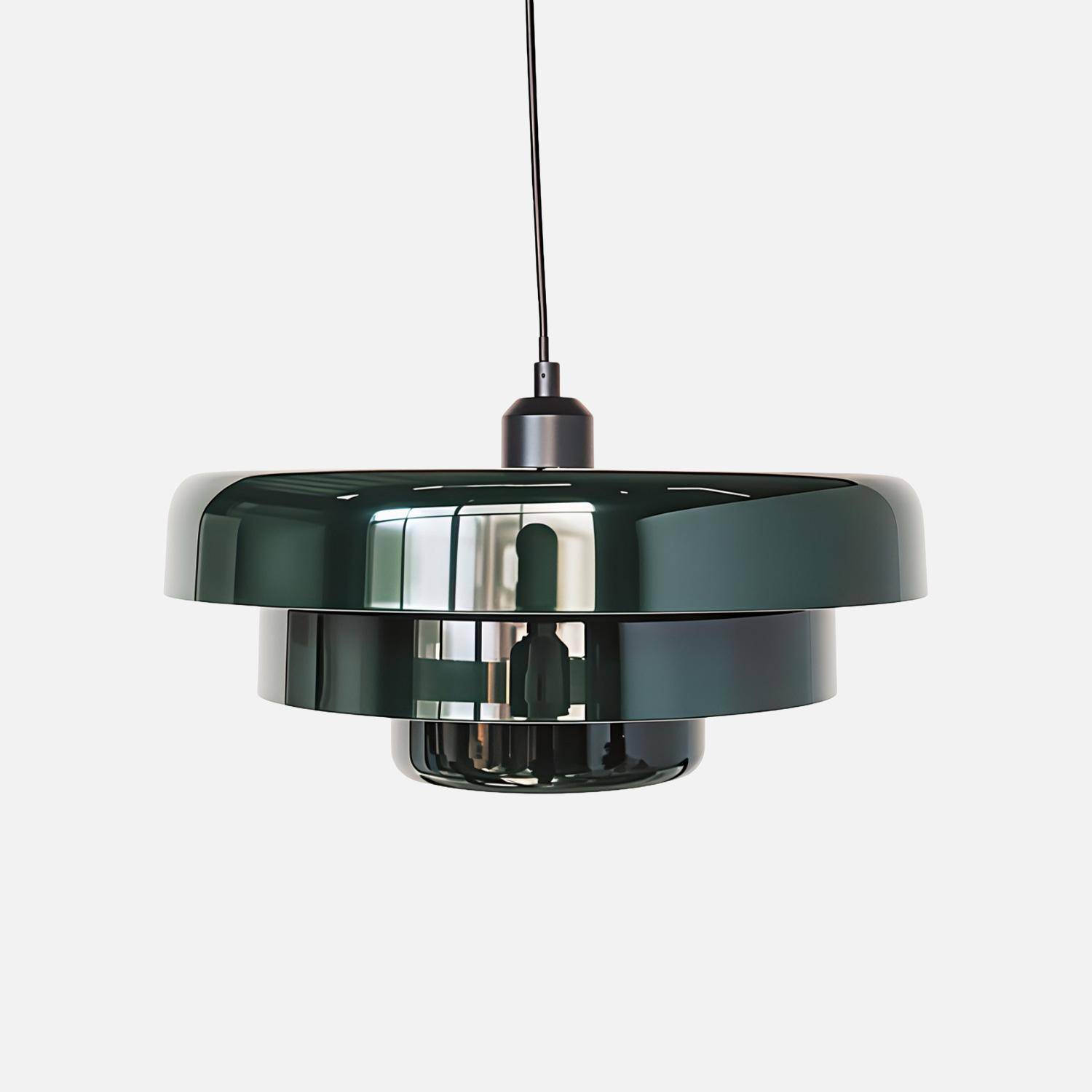 Suspension intérieur métal Ø35cm vert - Kova,sweeek,Photo1