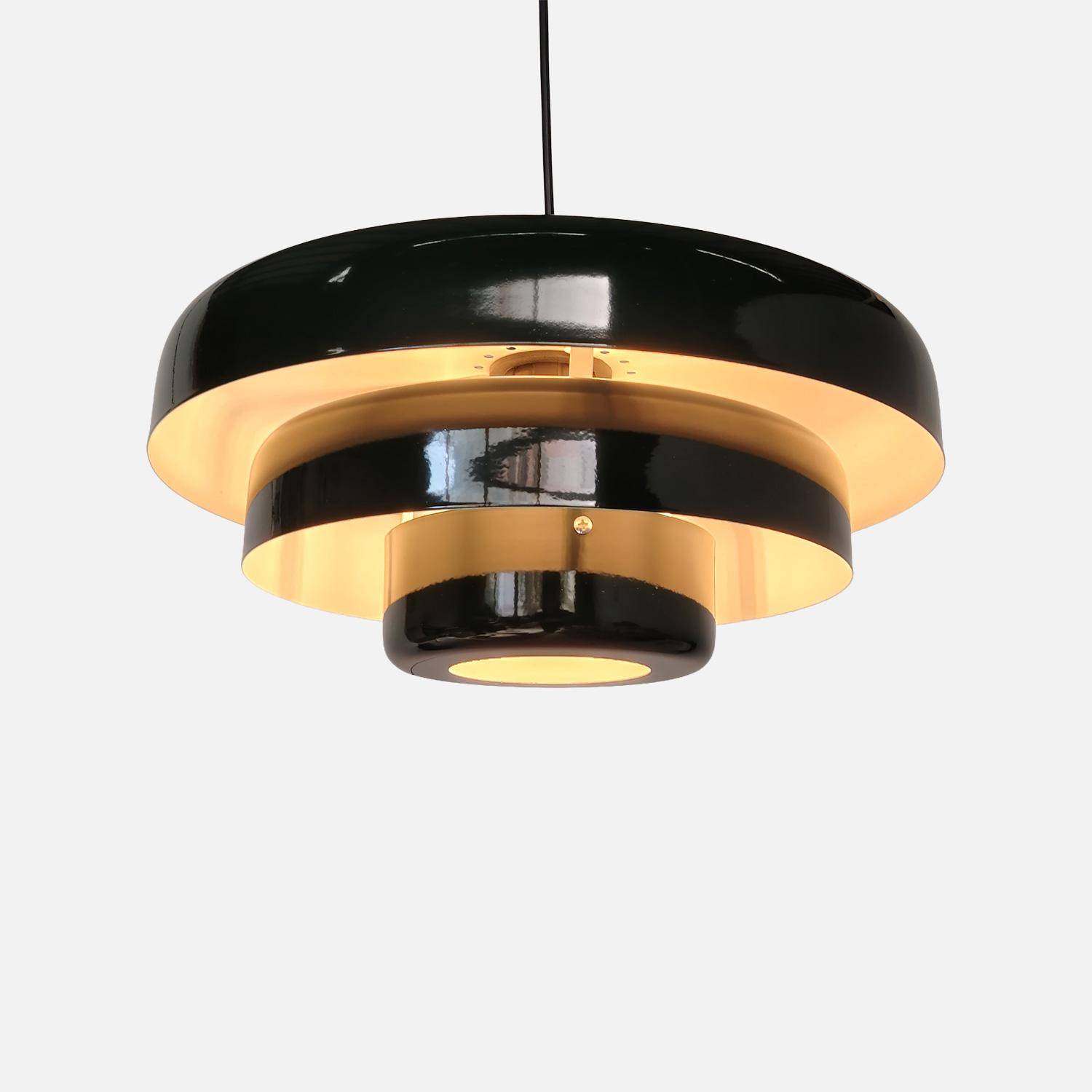 Suspension intérieur métal Ø35cm vert - Kova Photo4