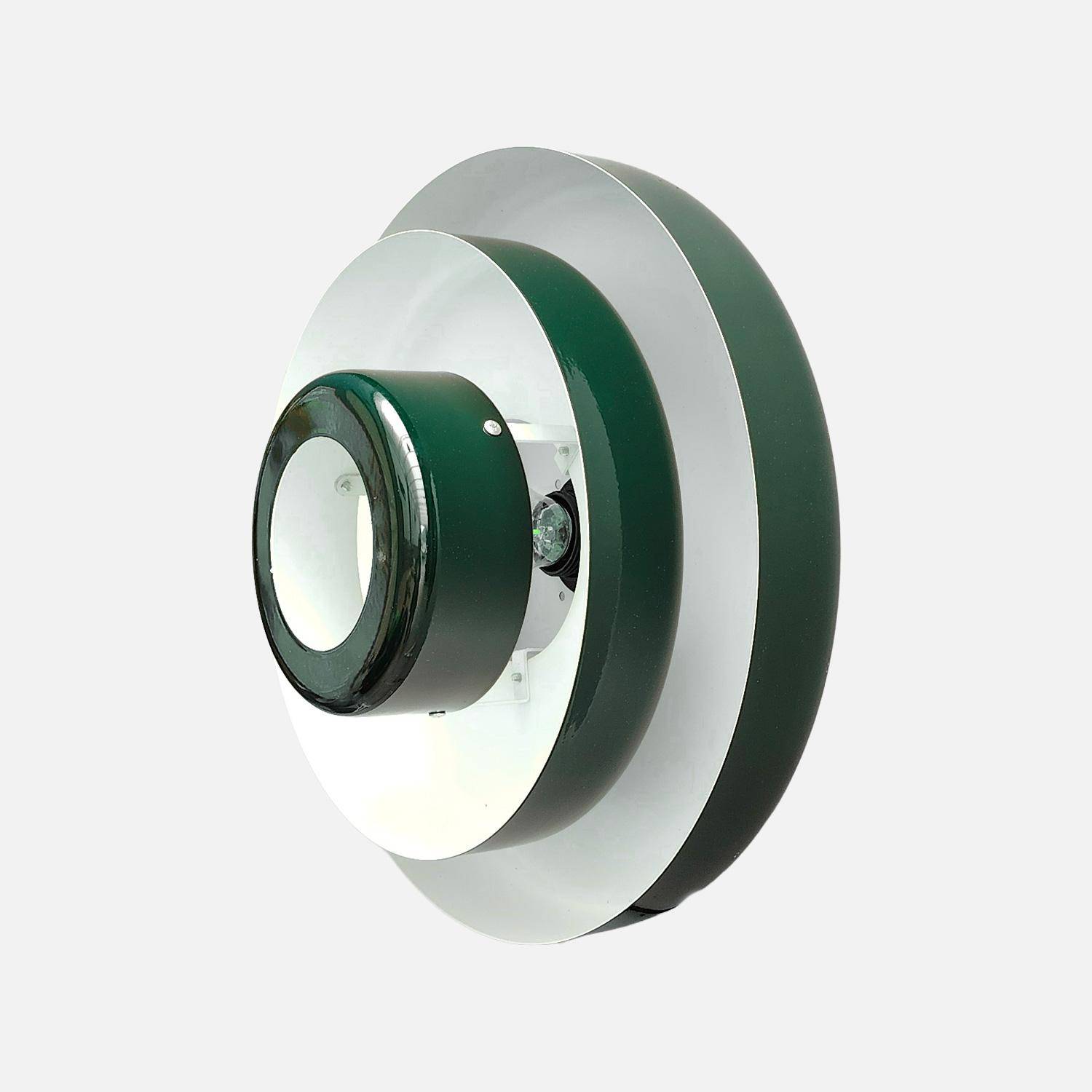 Metalen wandlamp voor binnen Ø35cm groen - Zora,sweeek,Photo2
