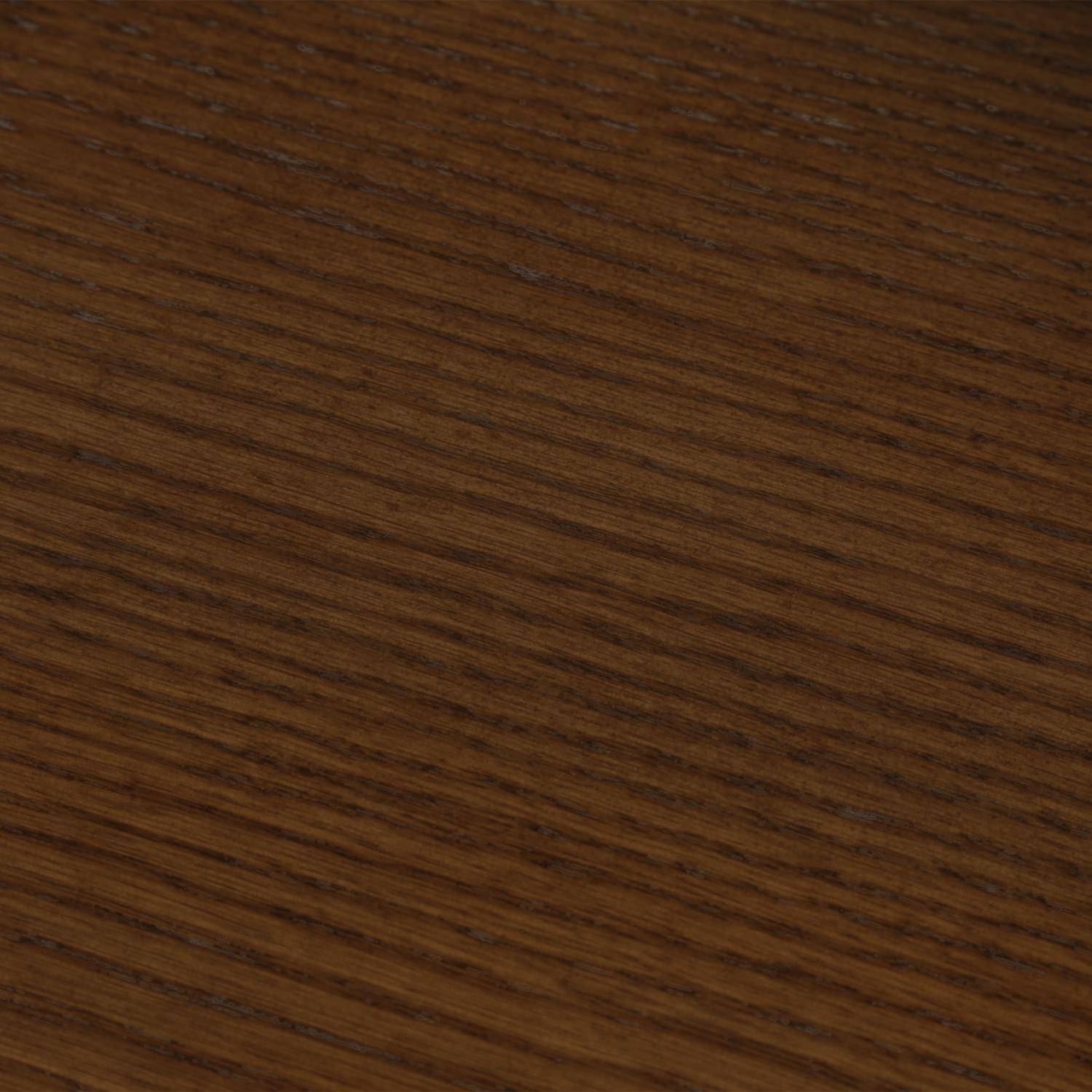 Etagère, bibliothèque bois d'hévéa placage chêne 5 niveaux noyer - Manon Photo4