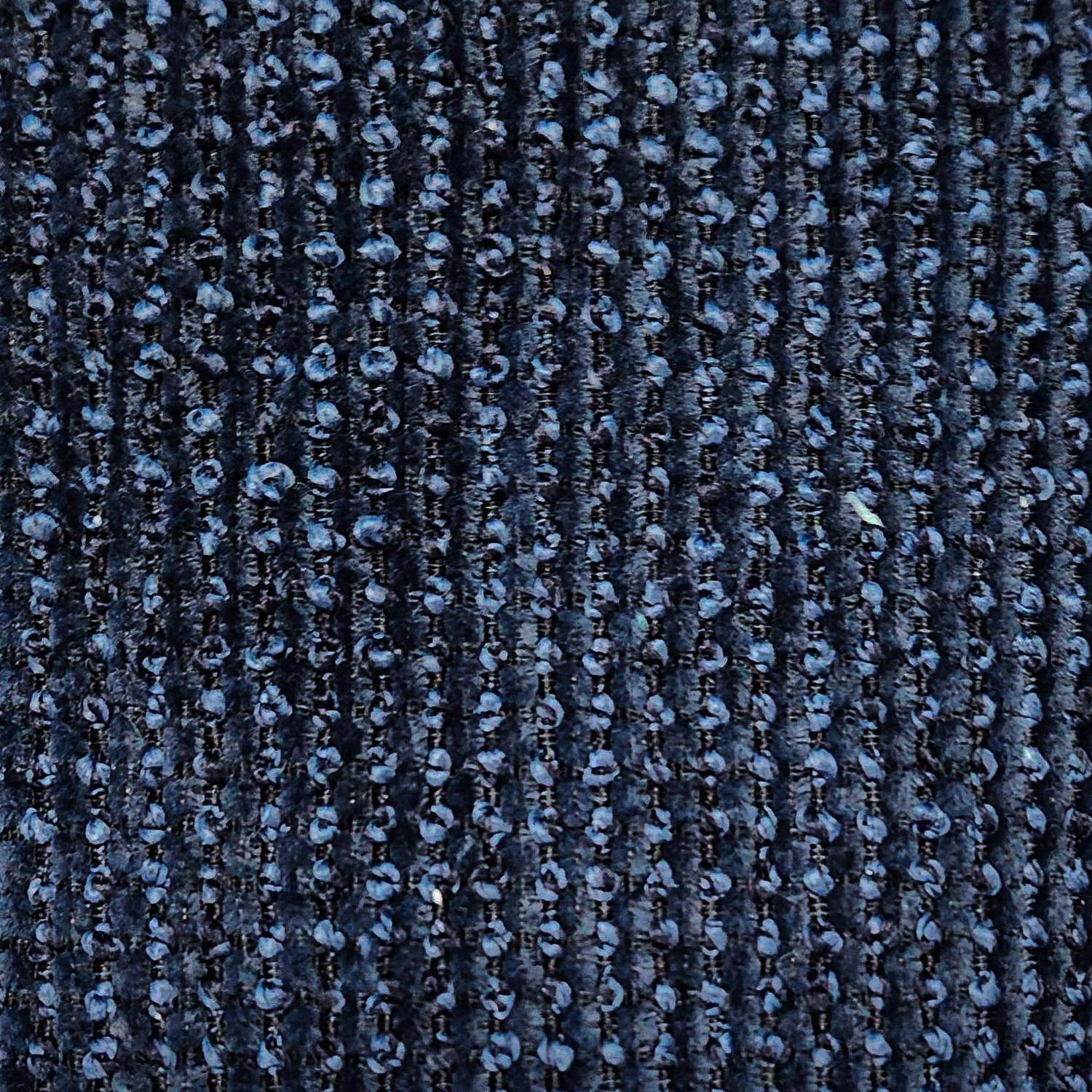 Sillón de tela chenilla con estructura cromada, Silver, Azul, 67x82x76 cm Photo6