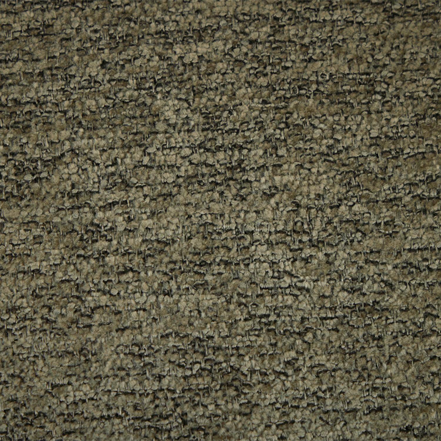 Lot de 2 chaises bois de peuplier teinté noyer, acier noir et tissu texturé kaki - Paul,sweeek,Photo6