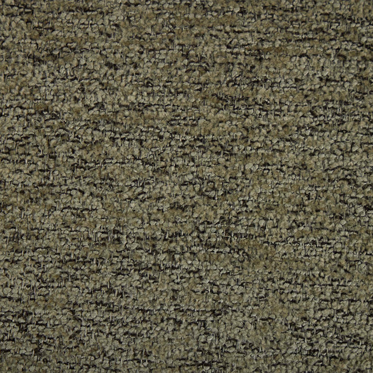 Lot de 2 tabourets de bar bois de peuplier teinté noyer, acier chromé et tissu texturé kaki - Paul,sweeek,Photo6