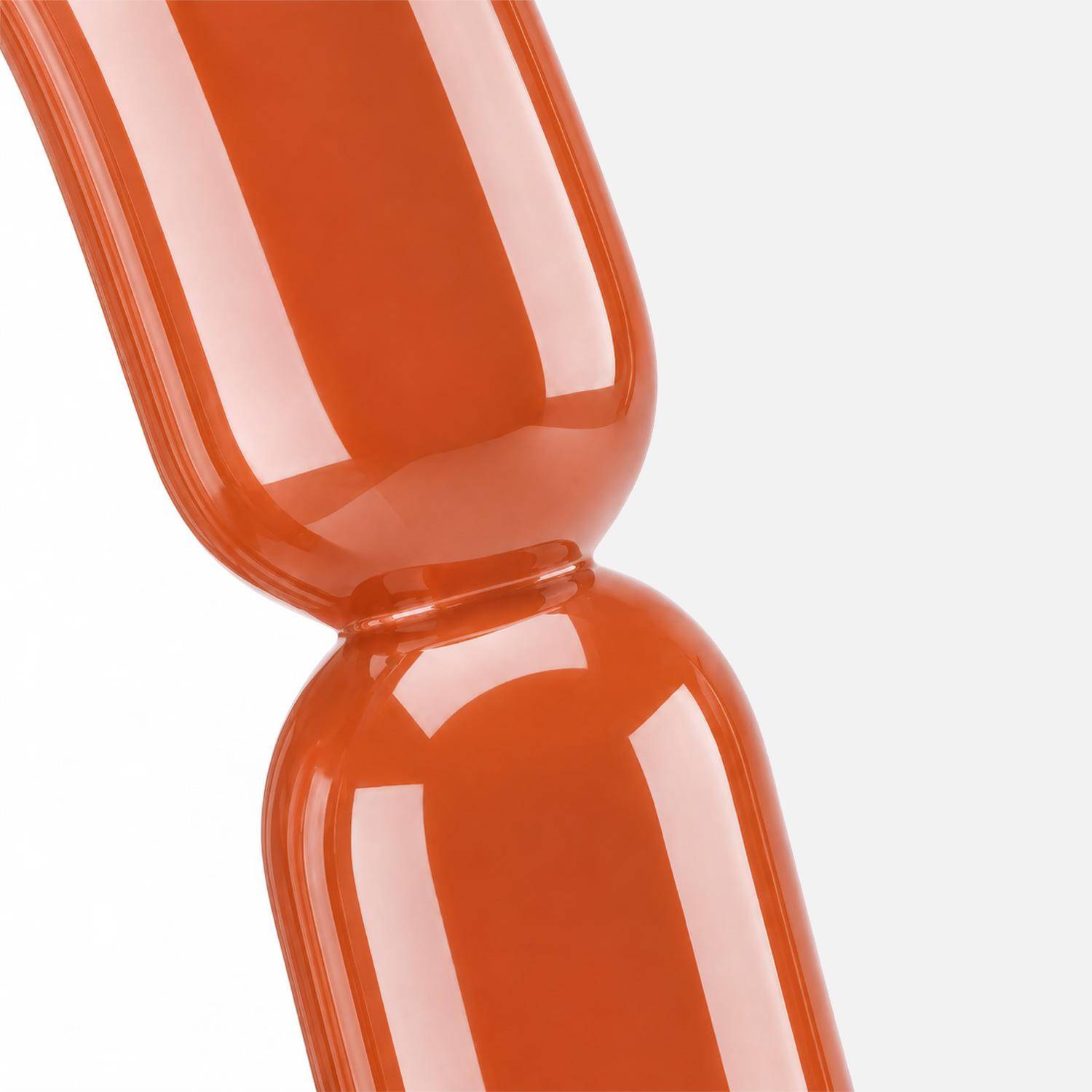 Miroir ovale finition glossy 70cm orange - Adia,sweeek,Photo3