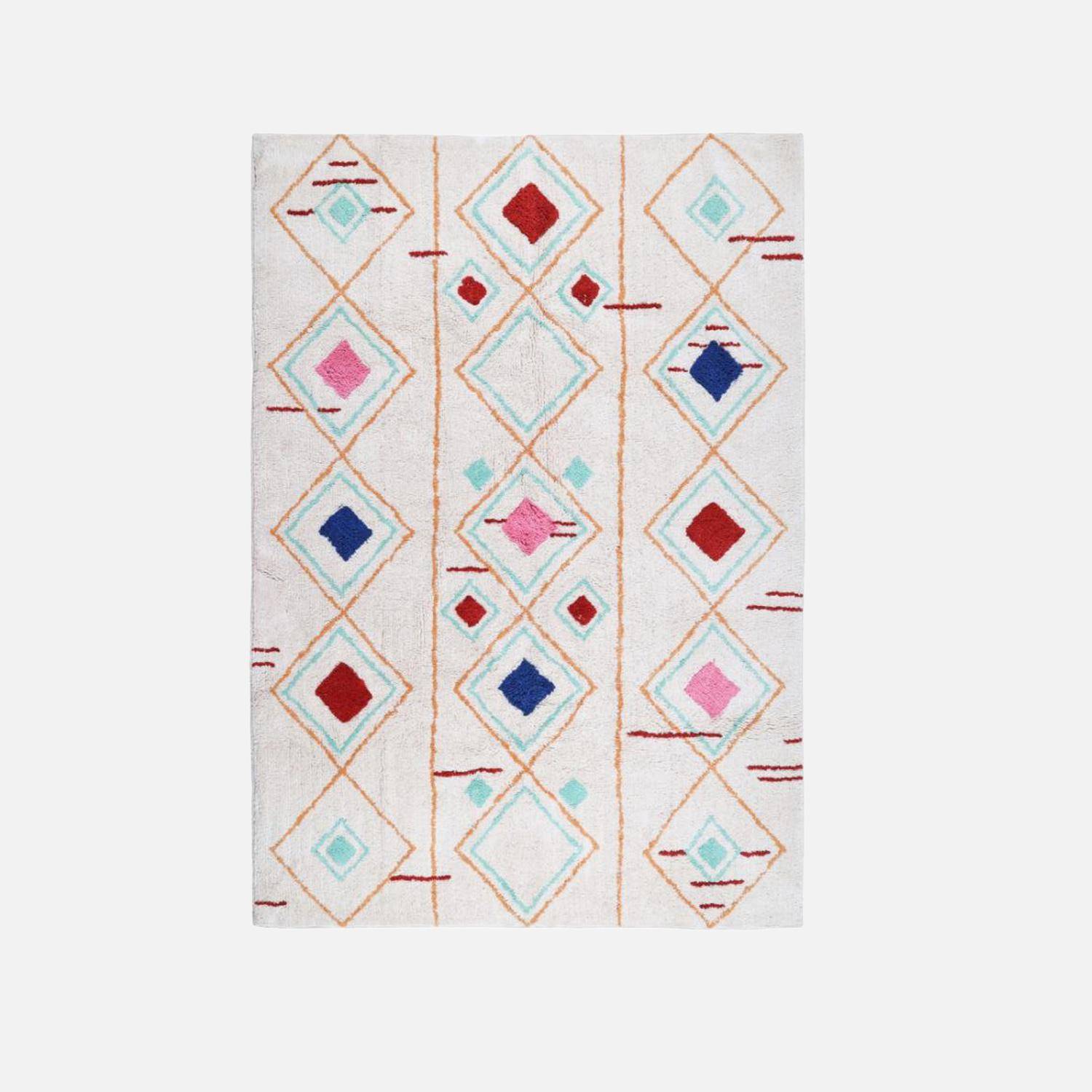 Tappeto da interno berbero multicolore, Tova, Multicolore, 120x170x1.2 cm Photo2