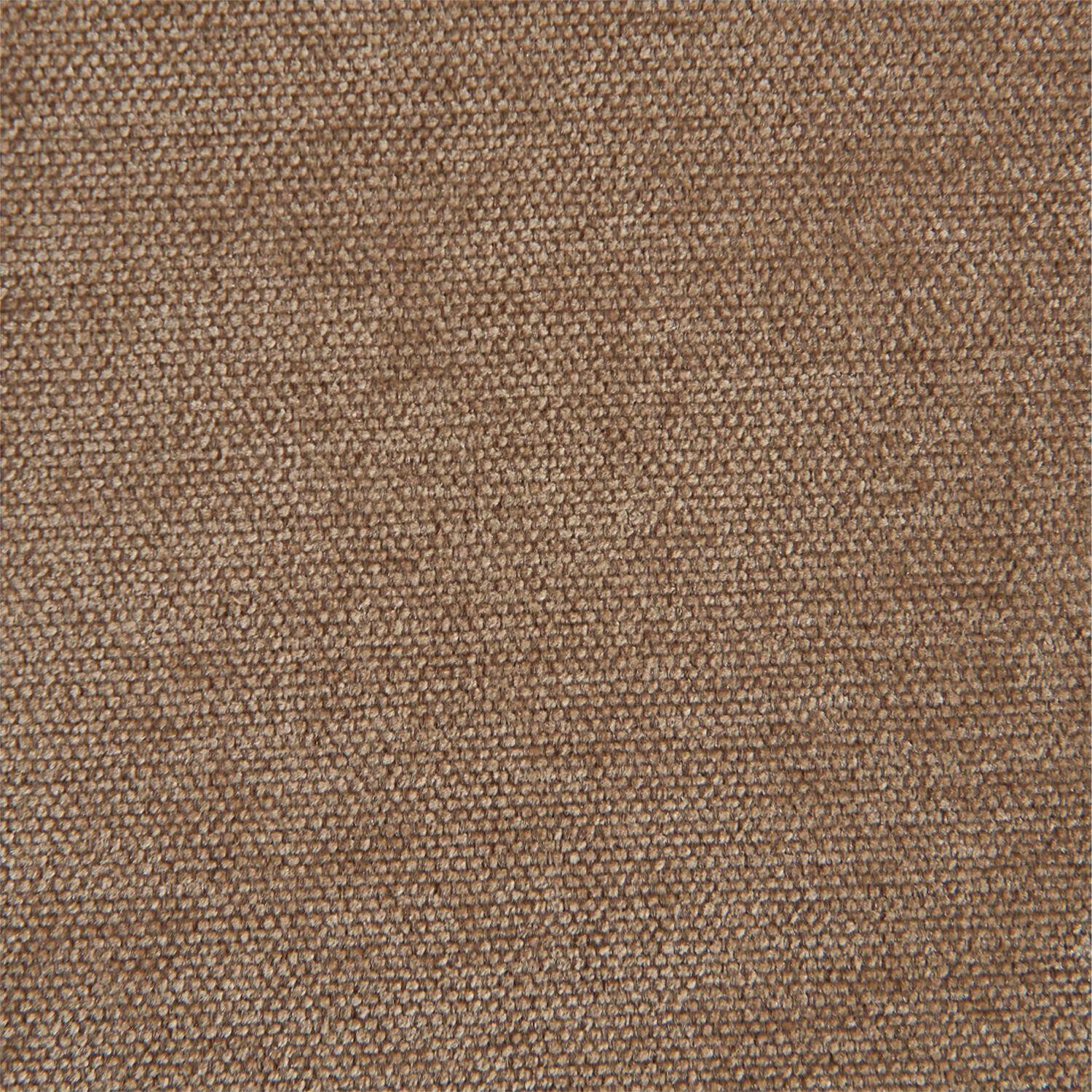Canapé d'angle convertible réversible 3 places tissu chenille avec coffre marron clair - Ida Photo6