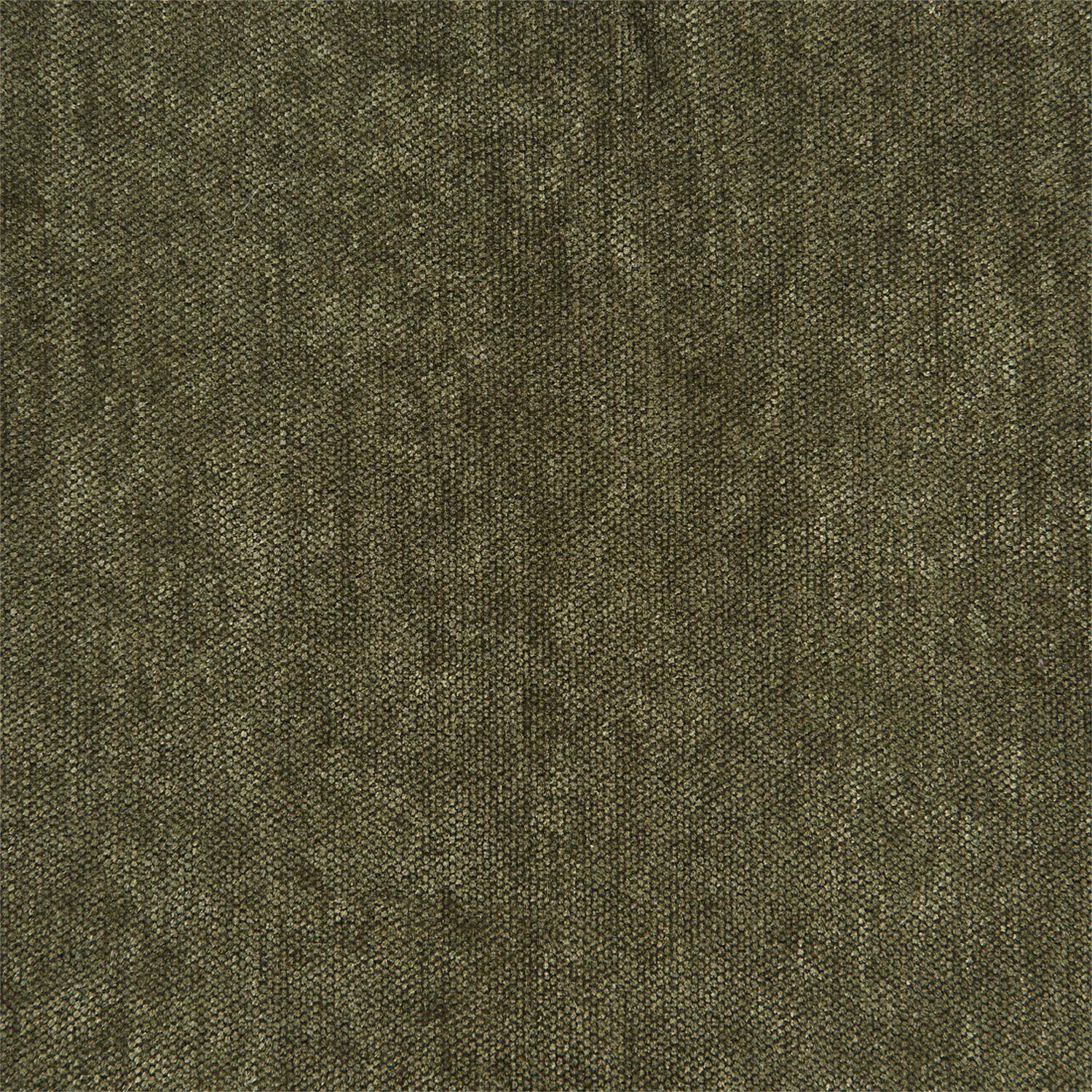 Divano angolare convertibile in tessuto ciniglia con contenitore, 3 posti, Berlin, Verde kaki, 205x142x78 cm Photo6