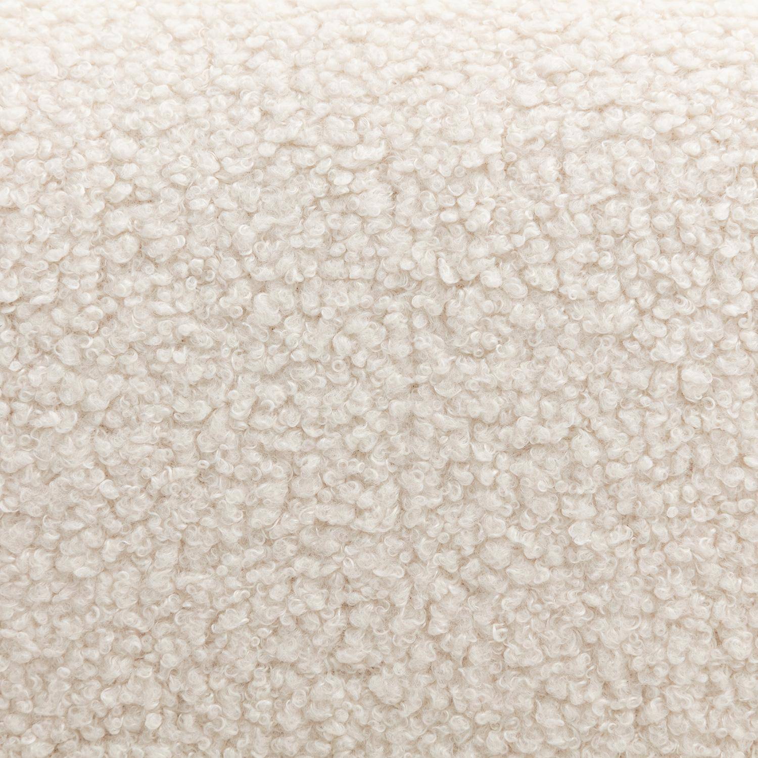 Scandinavian armchair rubberwood and boucle cream 70.5x75x81 cm - Antoine,sweeek,Photo5