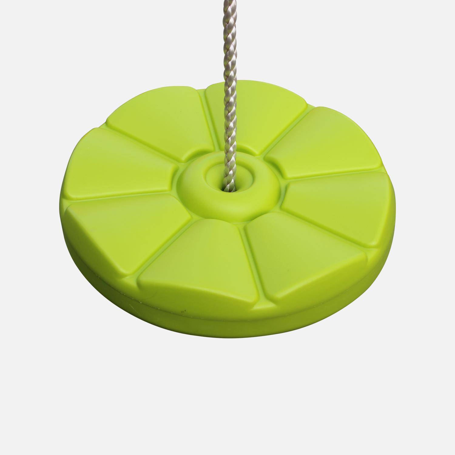 Blow moulded plastic swing disc for 2 to 2.2m gantry, equipment for swing frame Photo3