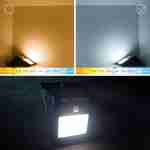 Solar LED Leuchten- 3er-Set mit Bewegungsmelder, Lithium-Batterie, kaltweiß, wasserdichte Außenleuchte, solarbetriebene Wandleuchte Photo4
