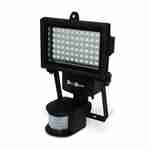 LED Solarstrahler mit Bewegungsmelder, 60 leistungsstarke LED's, 420 Lumen, Lithium Akku, Licht kaltweiß Photo2